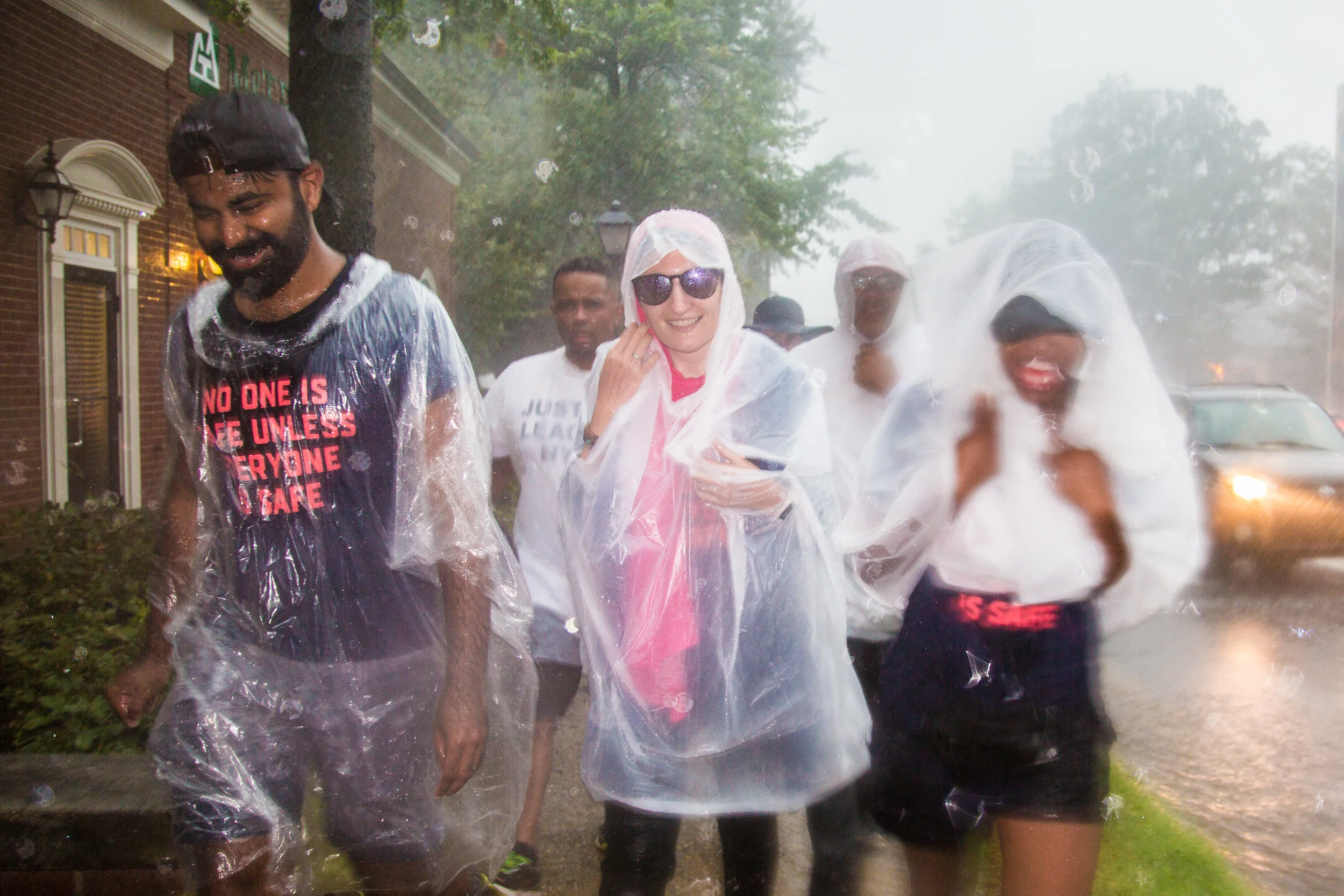 Linda Sarsour & Tamika Mallory in the Monsoon