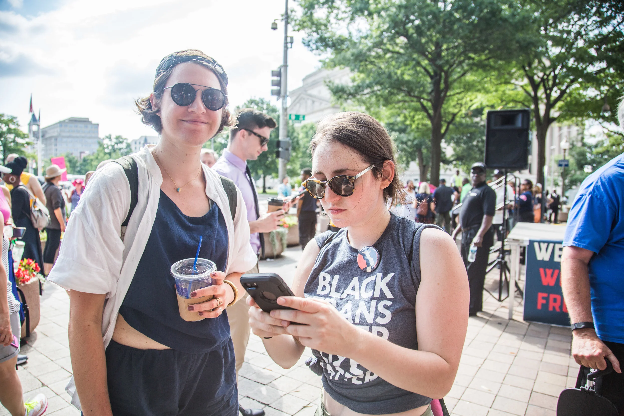 Women's March Vigil for Philando Castile
