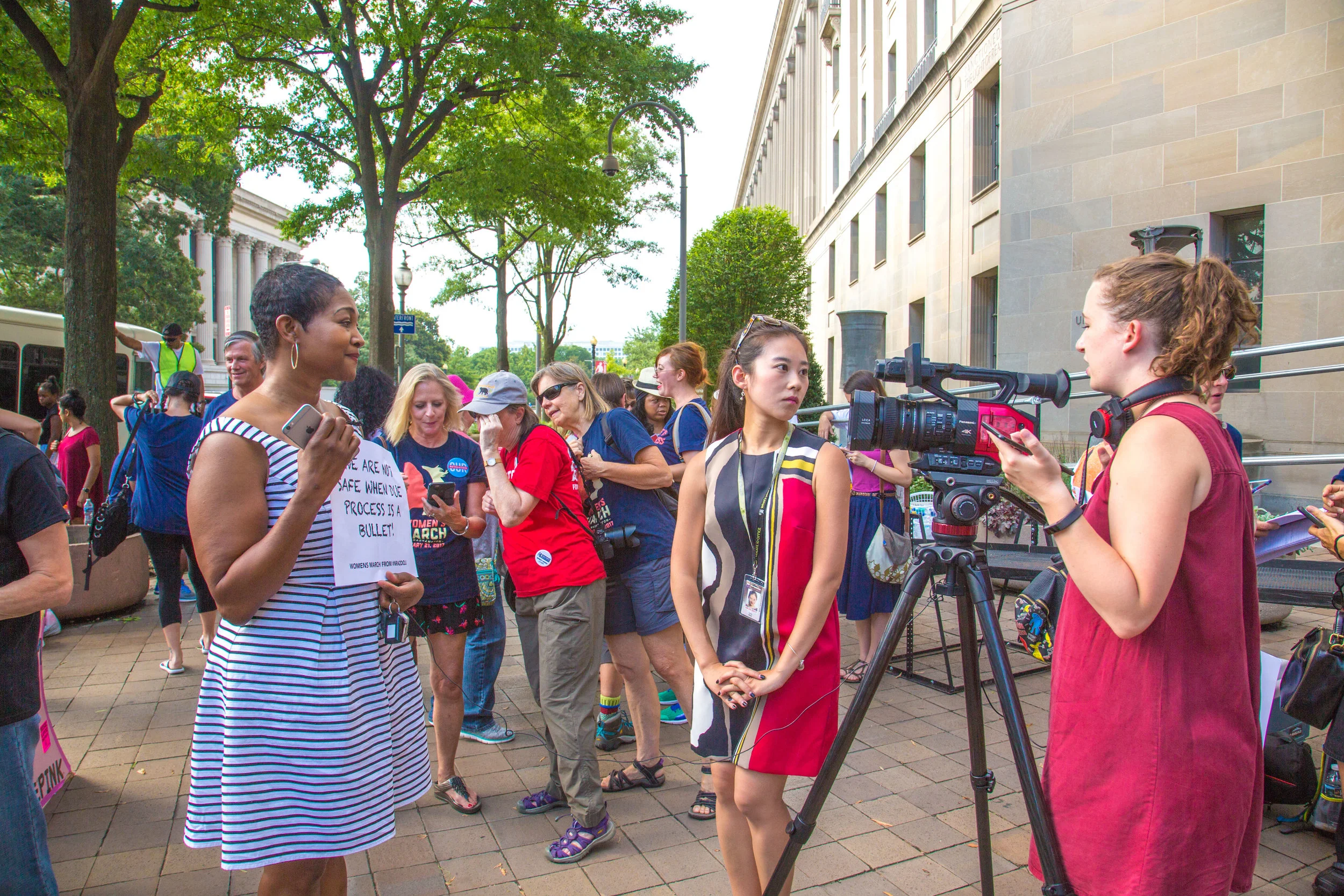 Women's March Vigil for Philando Castile