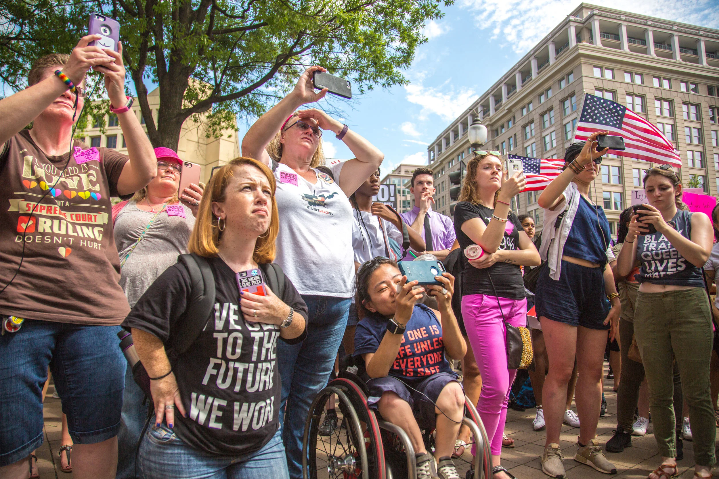 Women's March Vigil for Philando Castile