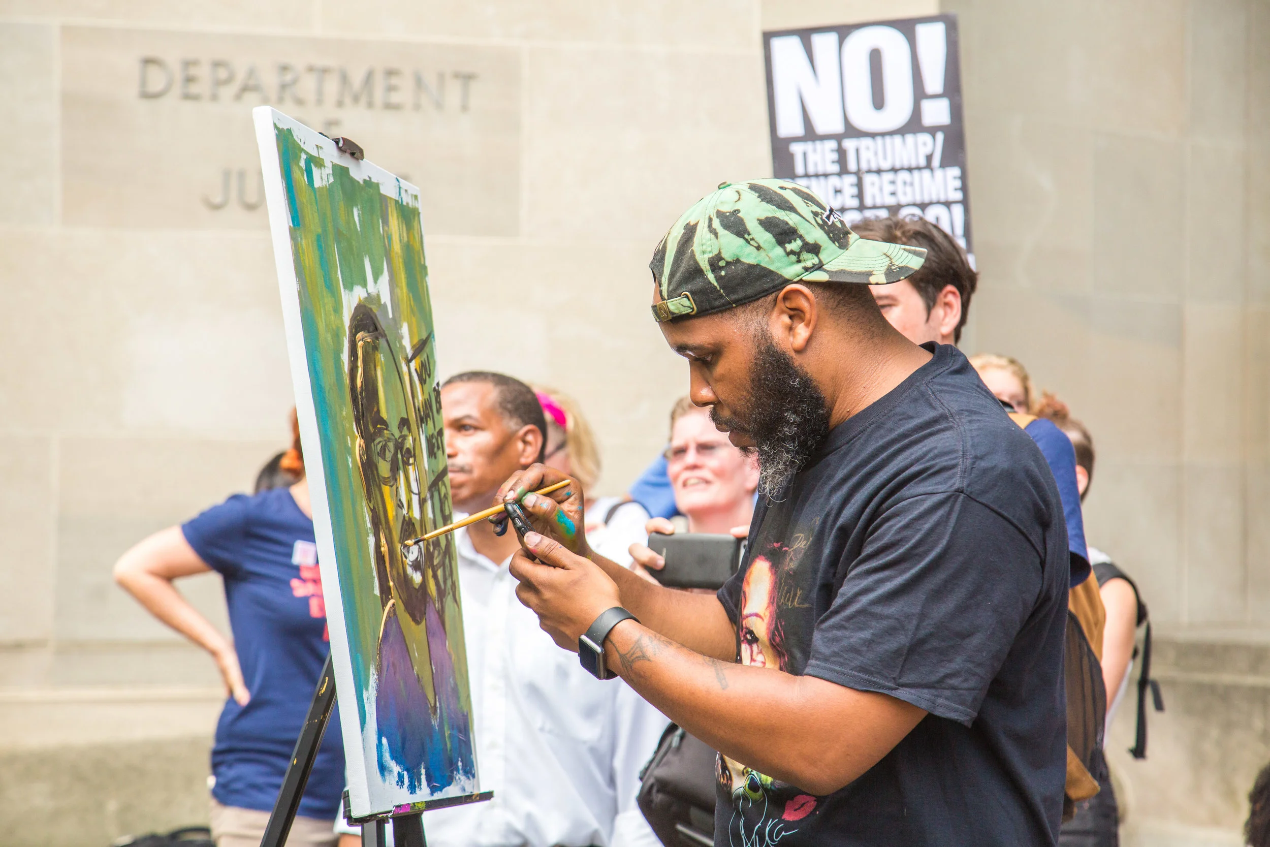 Women's March Vigil for Philando Castile