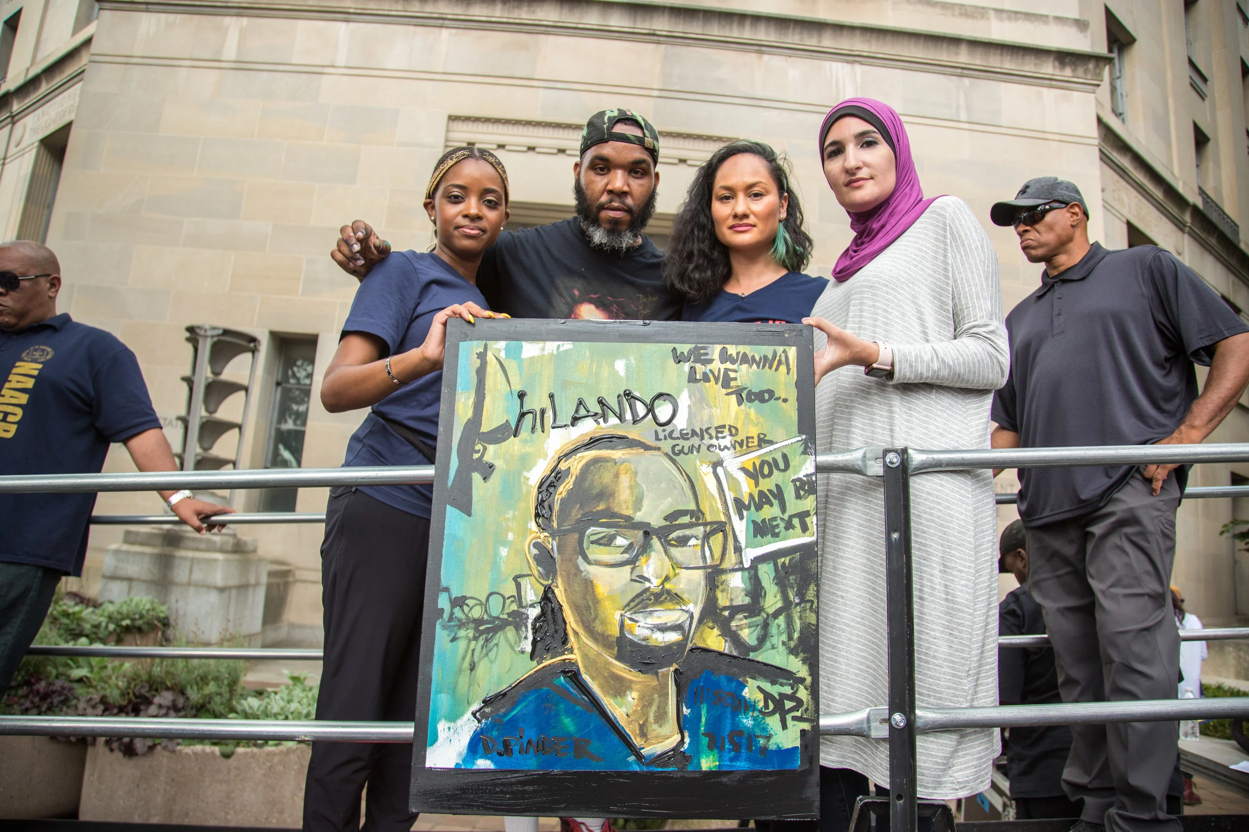 Women's March Vigil for Philando Castile