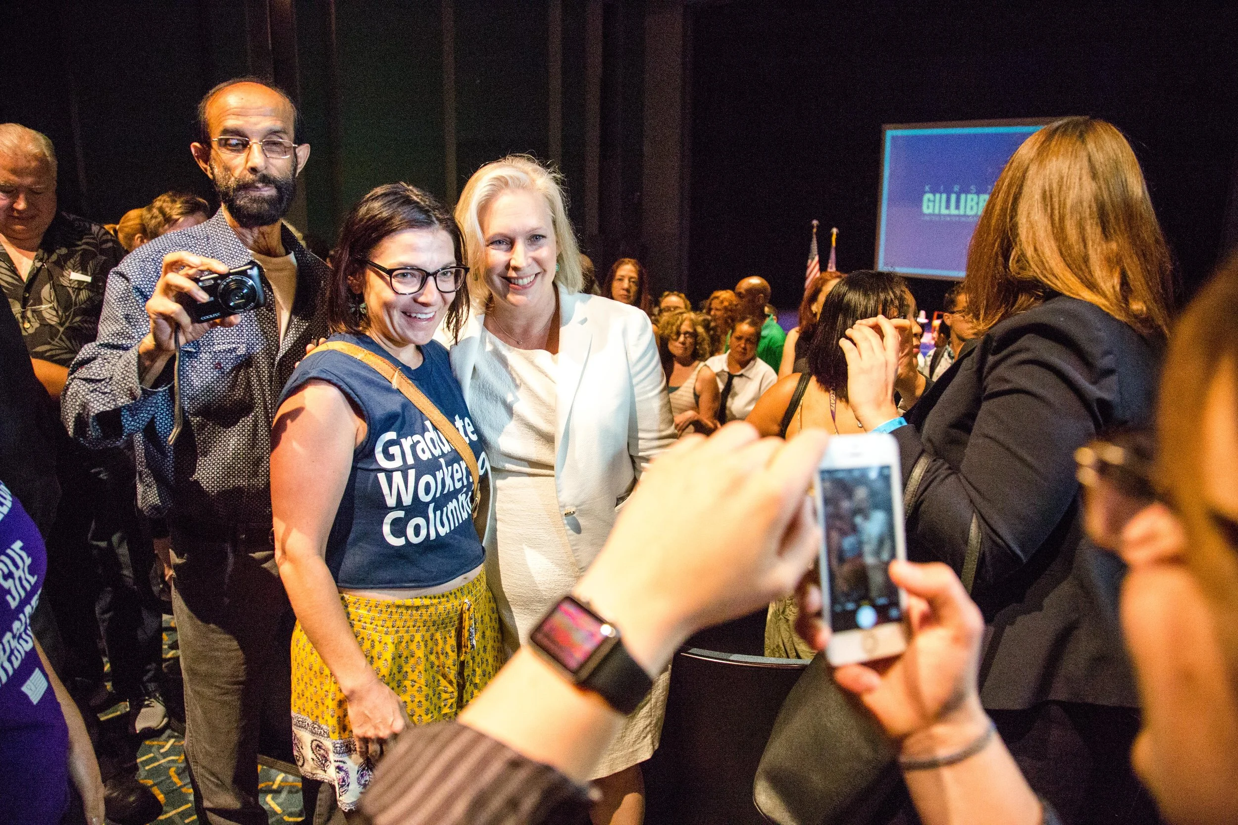 New York Senator Kirsten Gillibrand Holds her First Town hall in New York