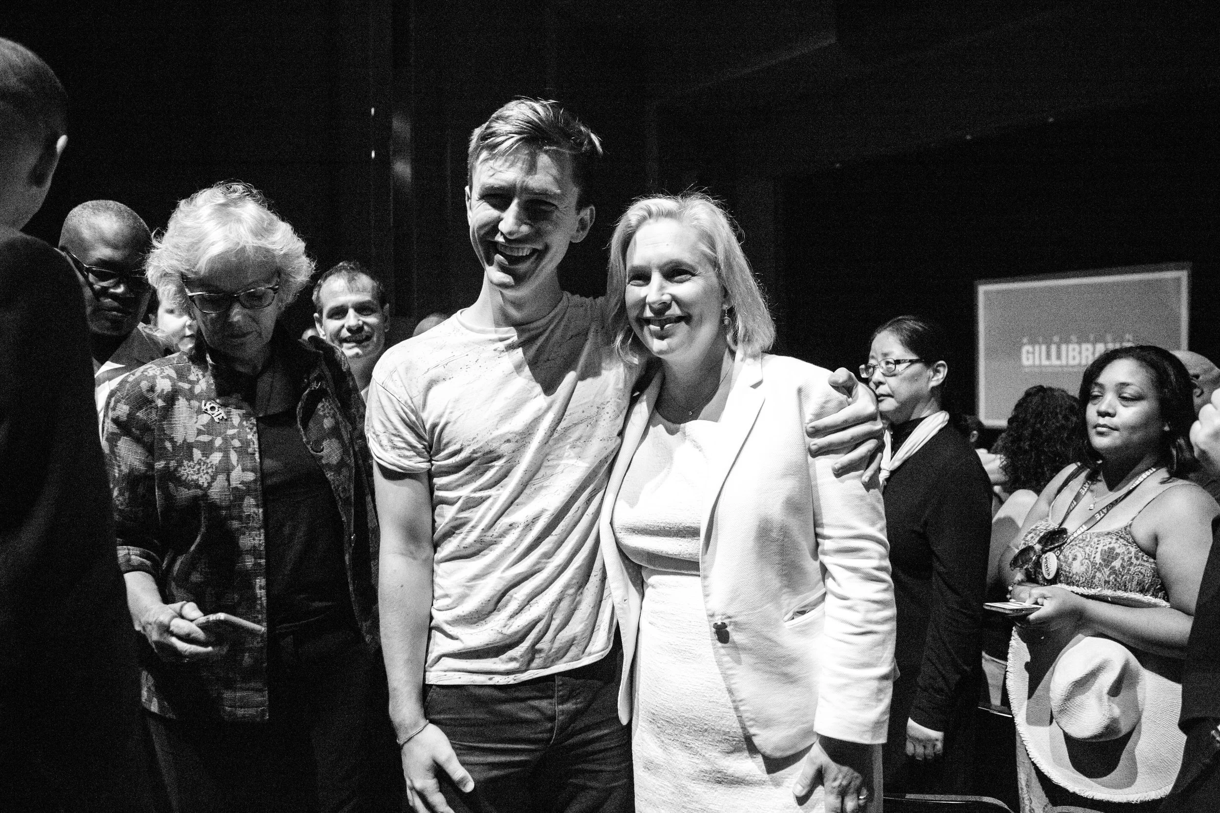 New York Senator Kirsten Gillibrand Holds her First Town hall in New York