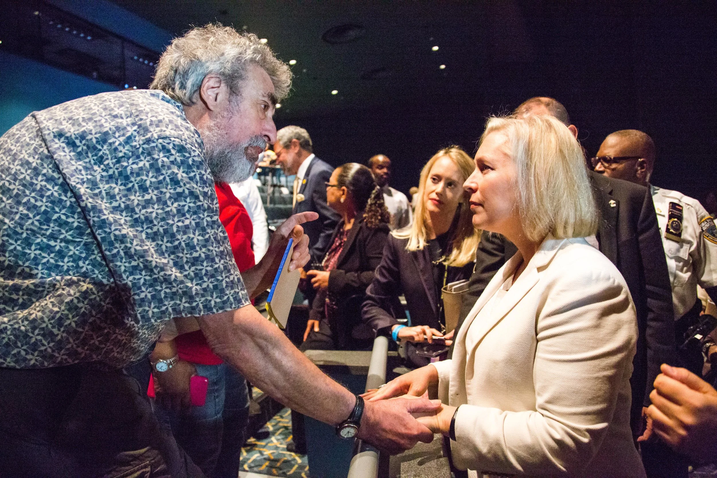 New York Senator Kirsten Gillibrand Holds her First Town hall in New York