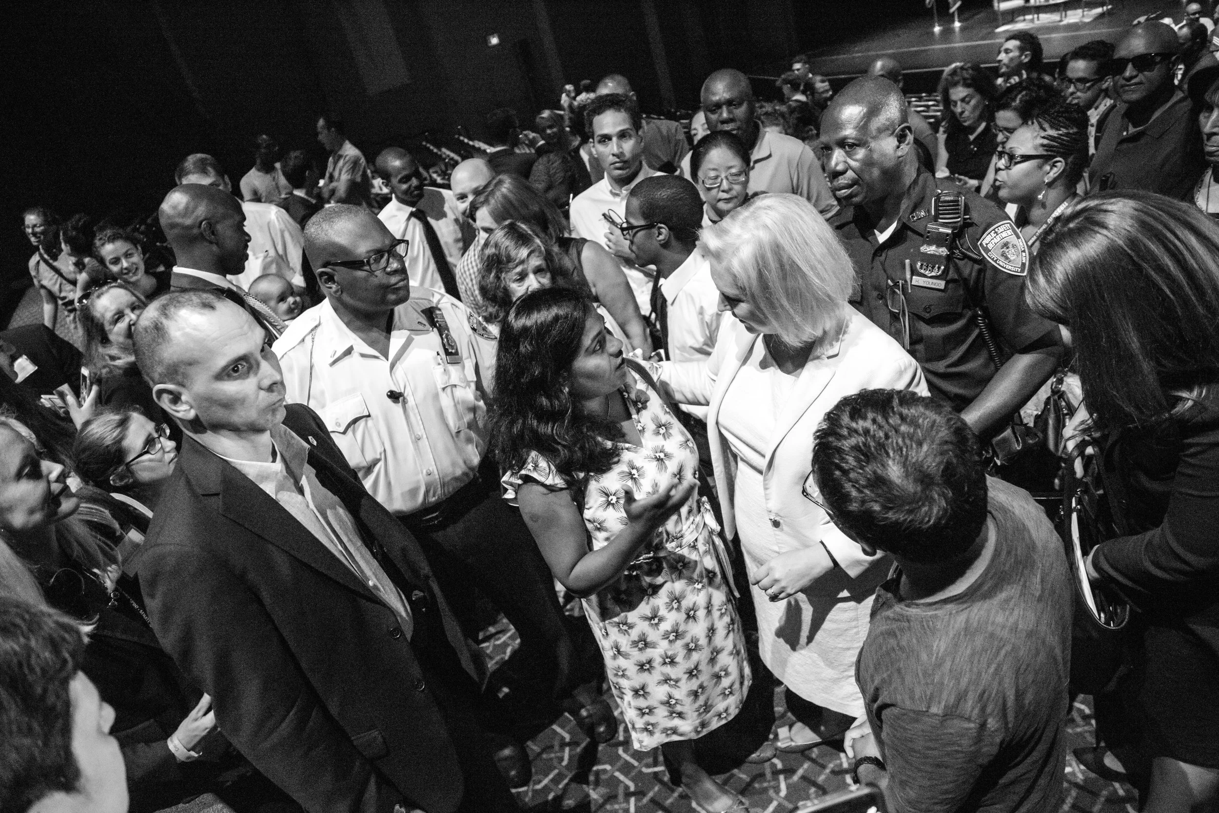 New York Senator Kirsten Gillibrand Holds her First Town hall in New York