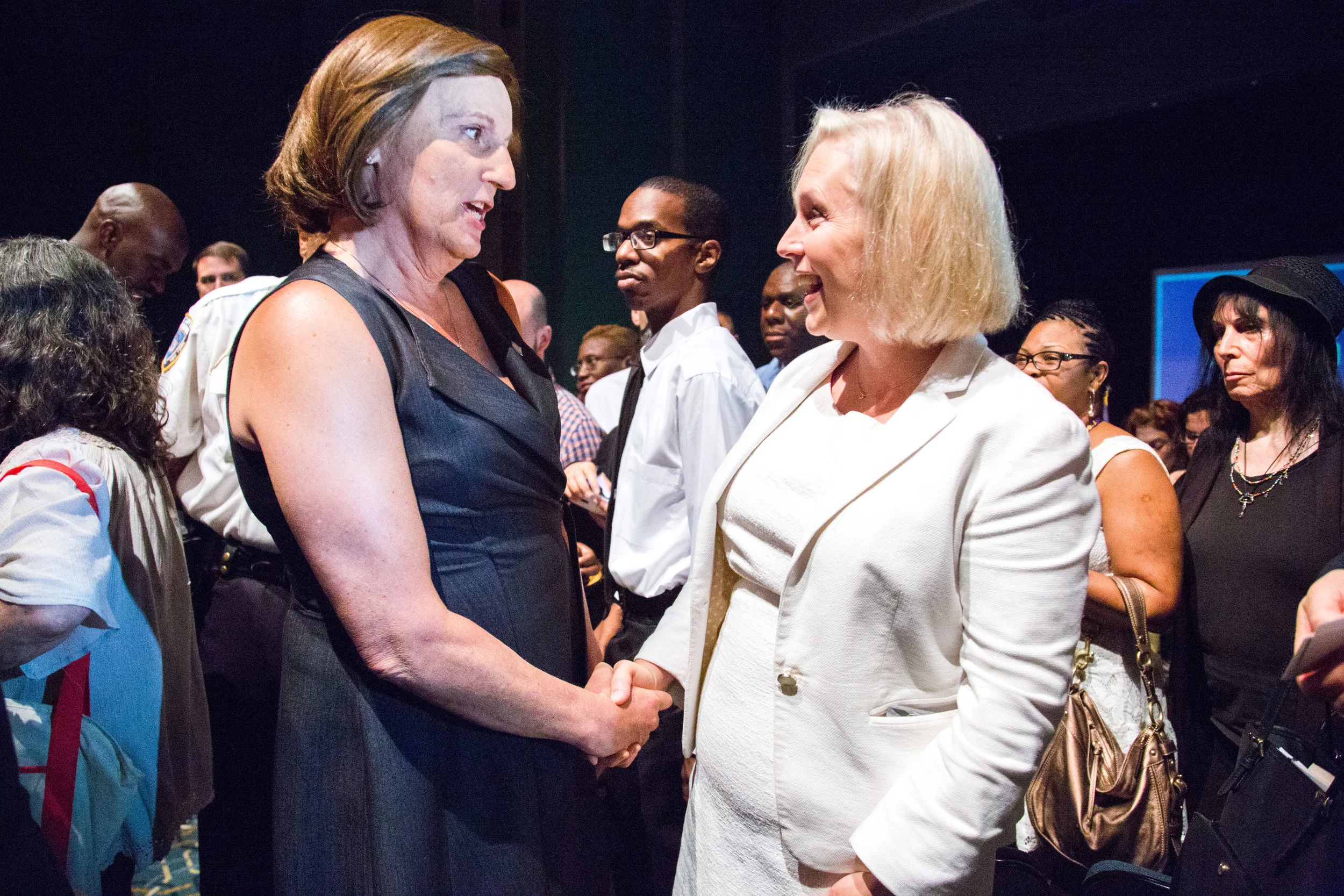 New York Senator Kirsten Gillibrand Holds her First Town hall in New York