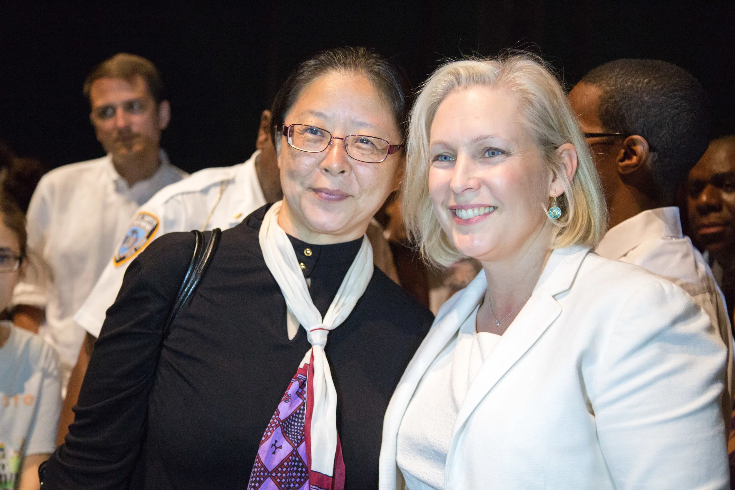 New York Senator Kirsten Gillibrand Holds her First Town hall in New York