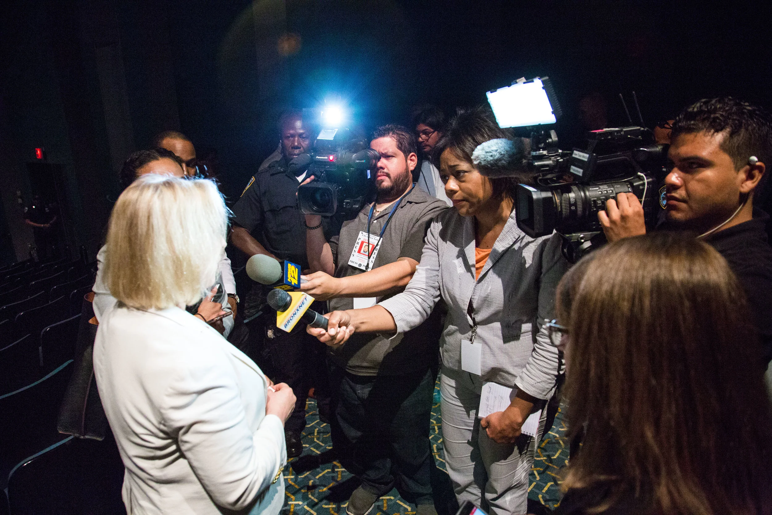 New York Senator Kirsten Gillibrand Holds her First Town hall in New York