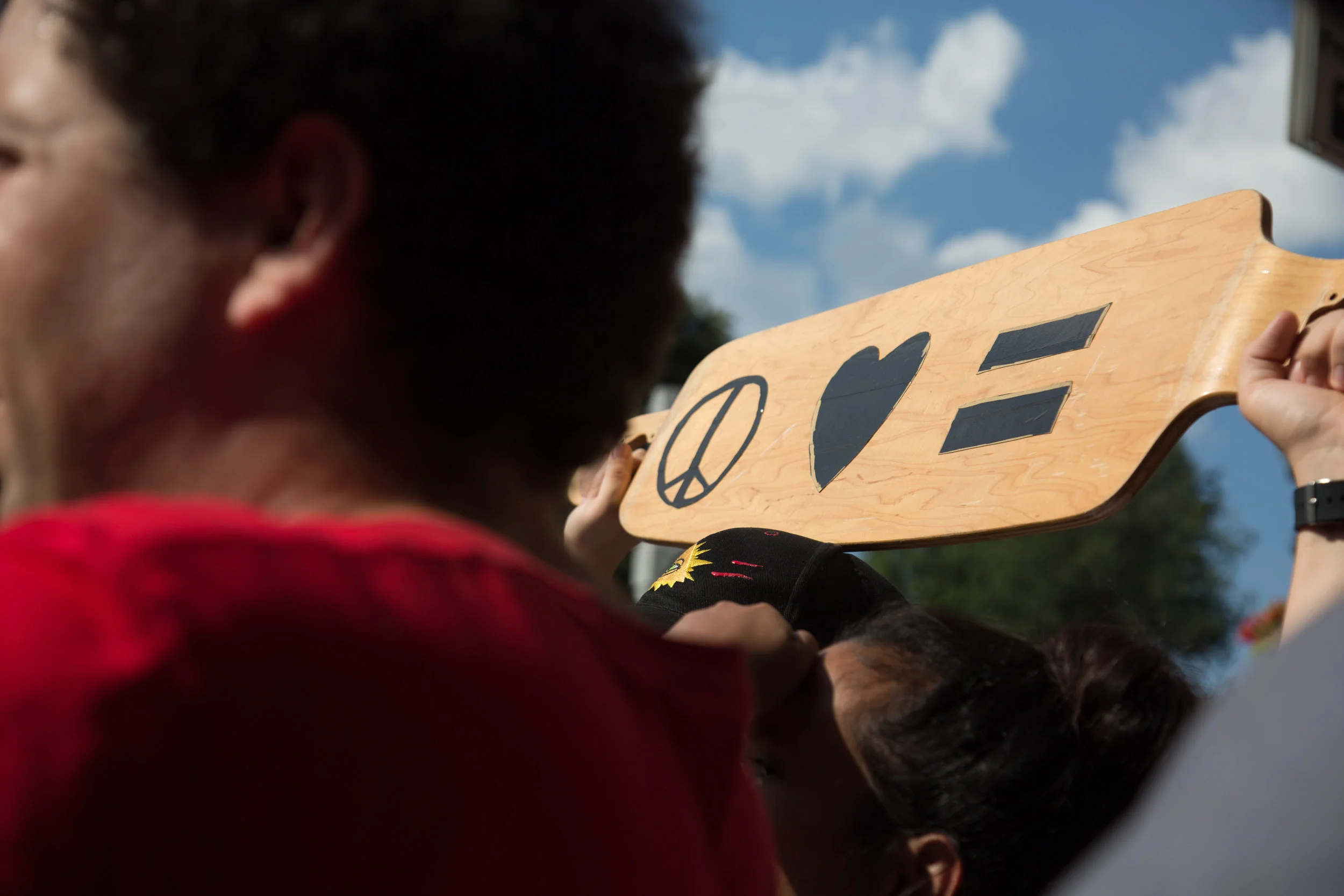 40 Thousand Counter protesters show up at Boston Common in opposition of a conservative Freedom of Speech rally on August 19, 2017