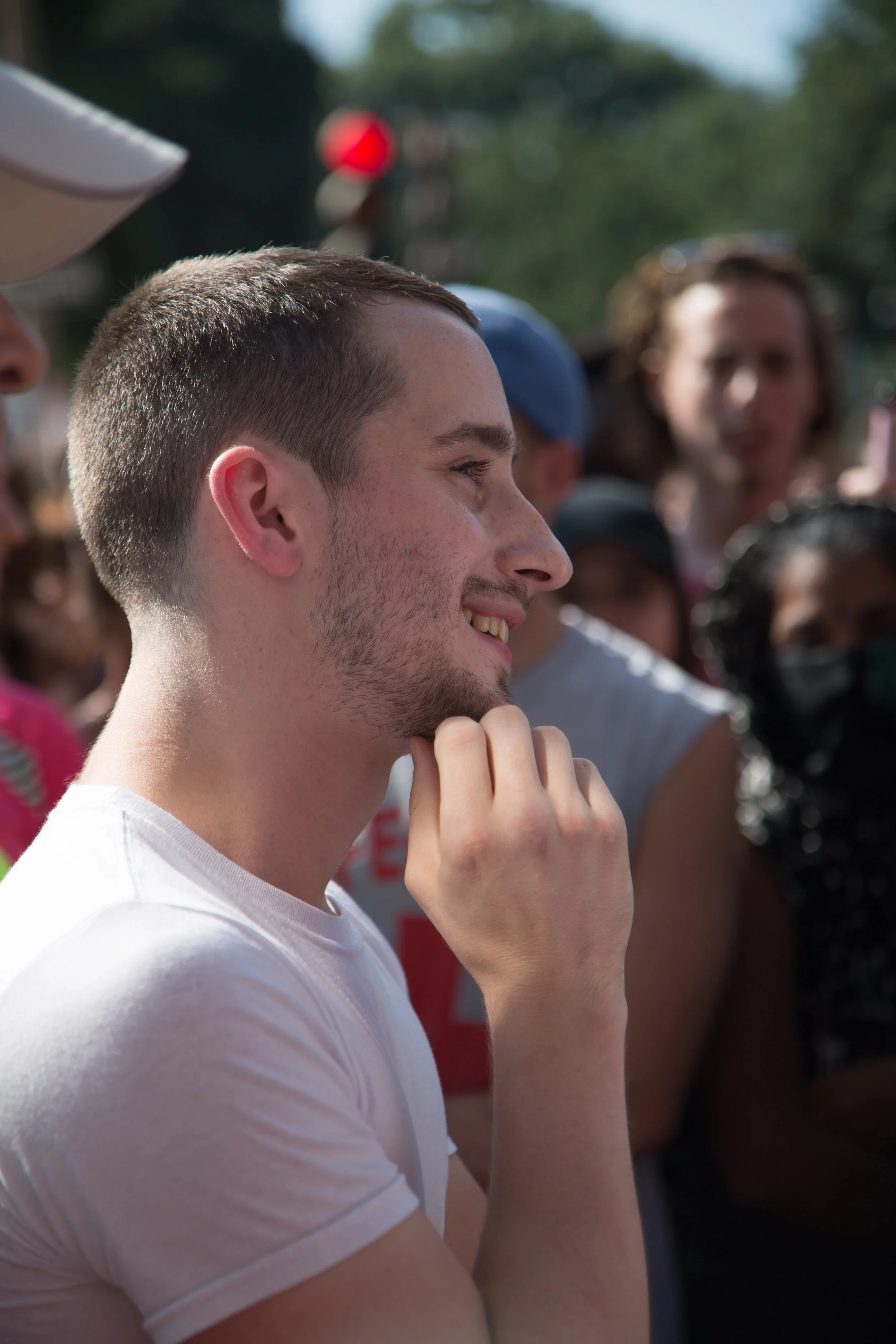 40 Thousand Counter protesters show up at Boston Common in opposition of a conservative Freedom of Speech rally on August 19, 2017