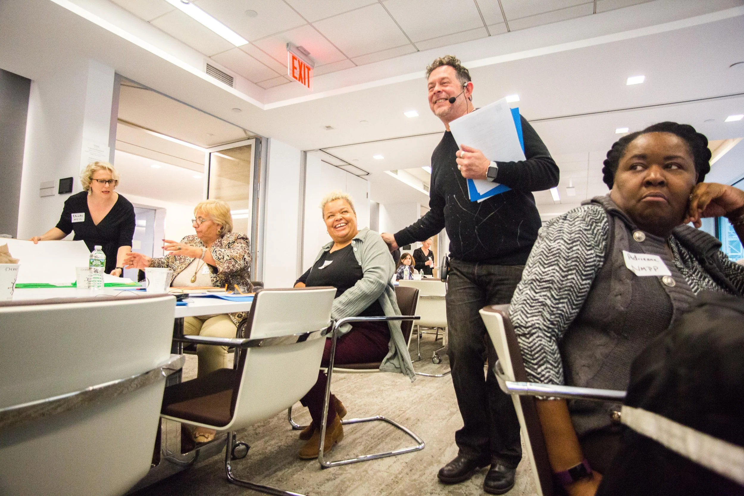 Nonprofit Organizations based in the state of New York gather for a meeting about an upcoming campaign for Healthcare.