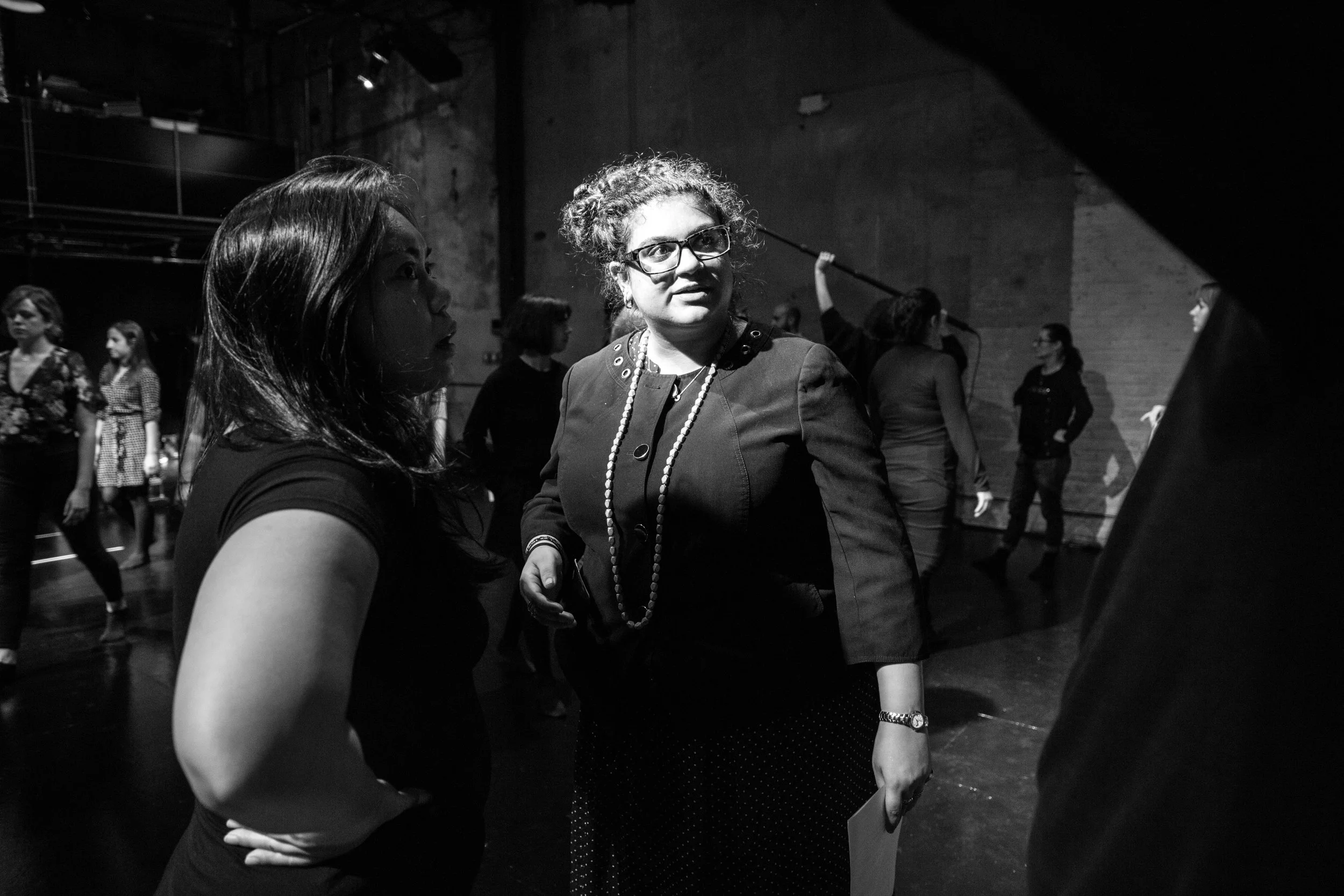 The Women's March organization reherses for their upcoming performative action to demand a Clean Dream Act in support of DACA. Recenly, the Trump administration has put DACA on the table to strip millions of immigrant children of thier US citizenship.