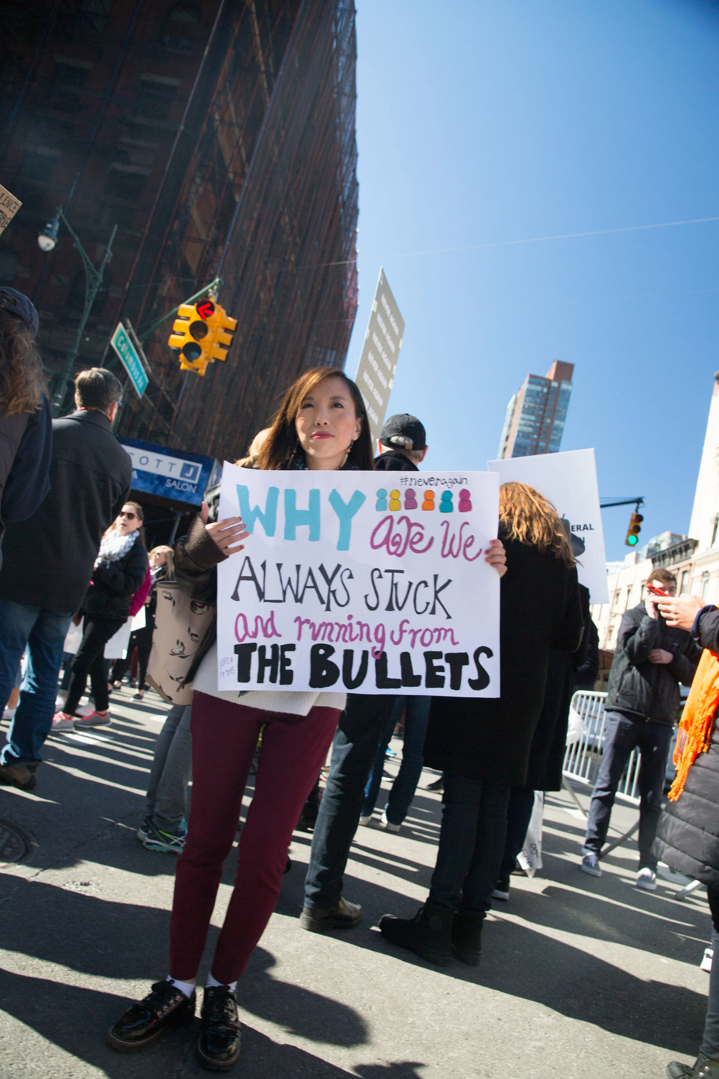Over 200,000 protesters came out to protest the NRA in favor of Gun Reform. AG Eric Schneiderman joined the march.
