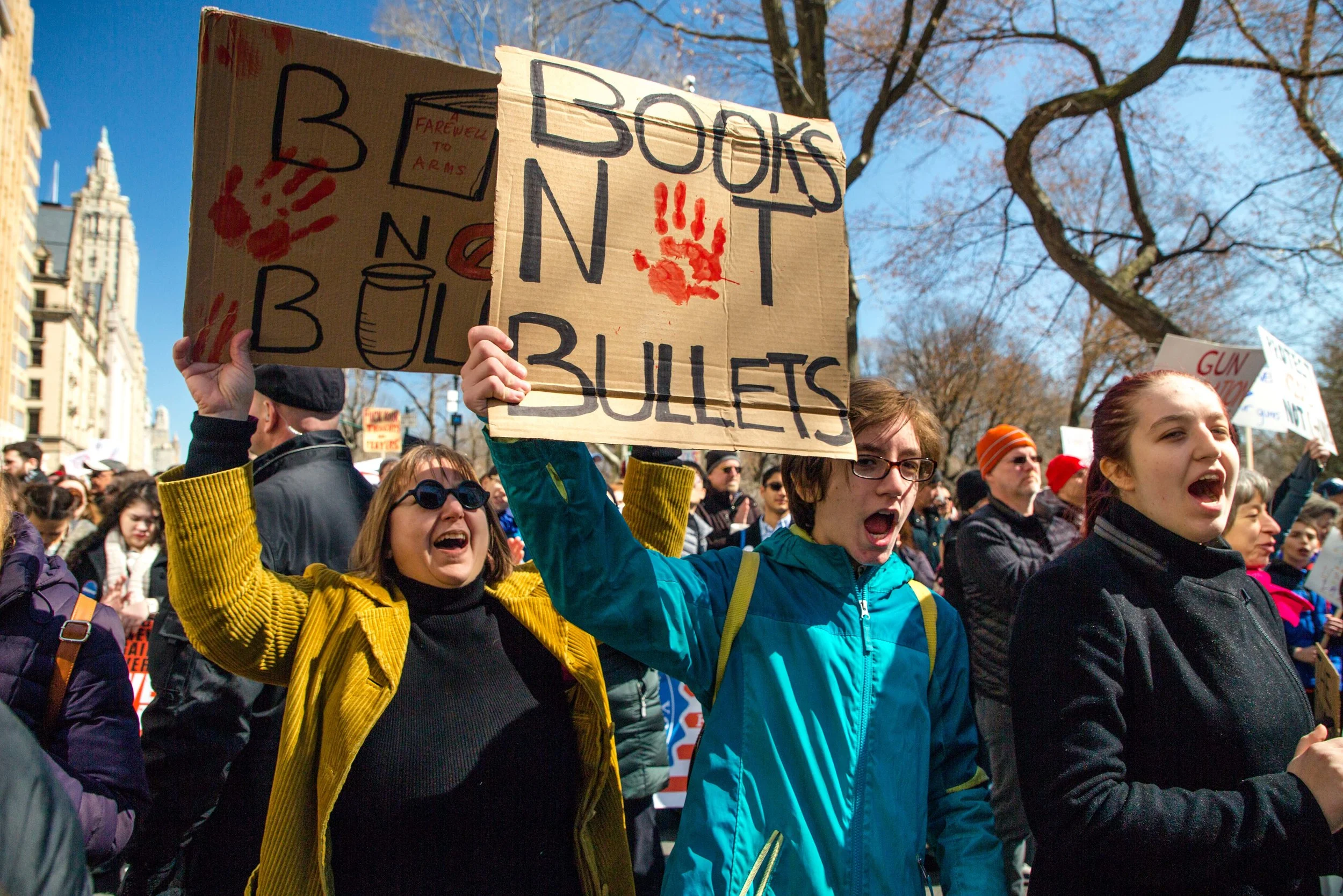 Over 200,000 protesters came out to protest the NRA in favor of Gun Reform. AG Eric Schneiderman joined the march.