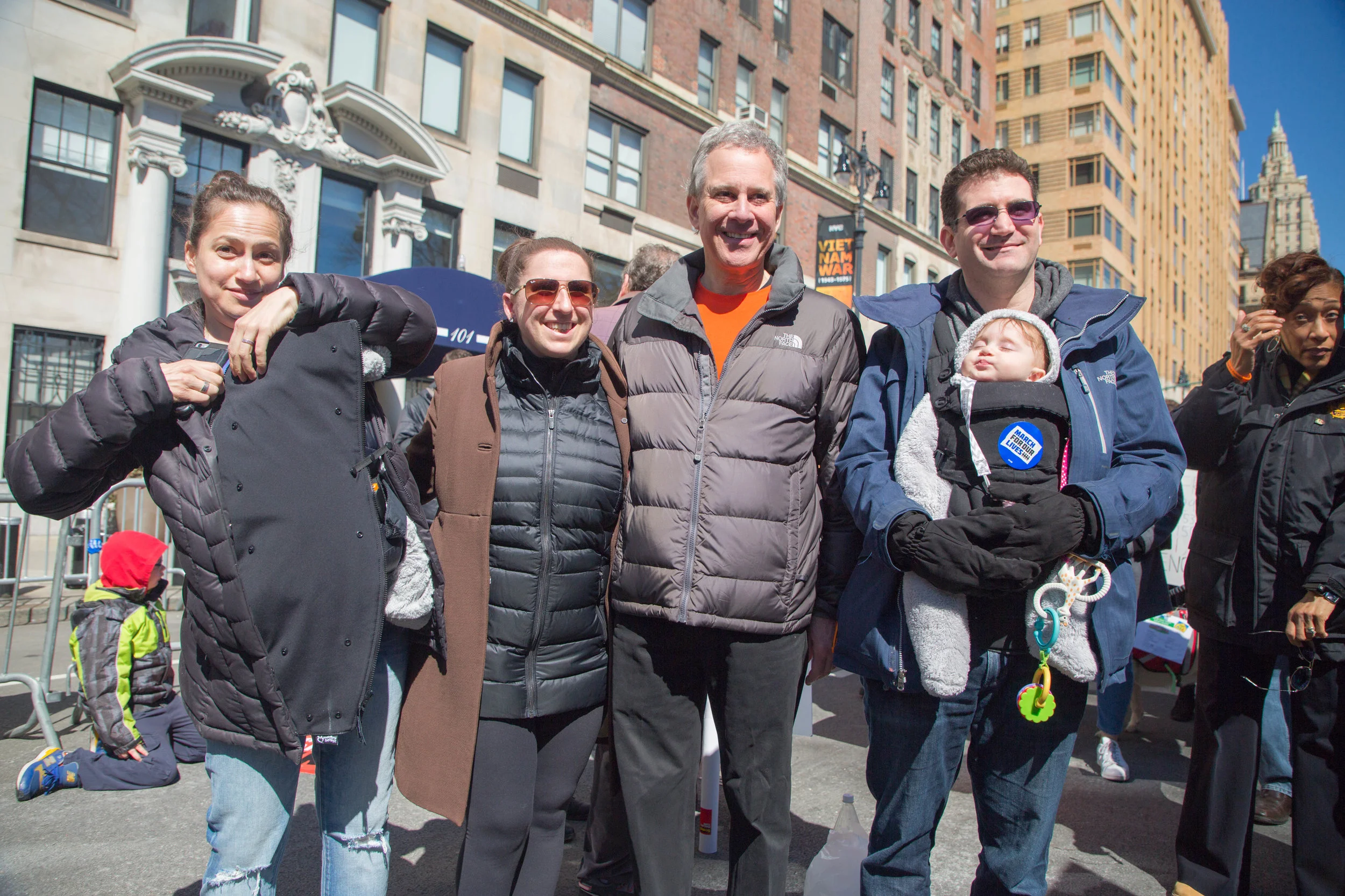 Over 200,000 protesters came out to protest the NRA in favor of Gun Reform. AG Eric Schneiderman joined the march.