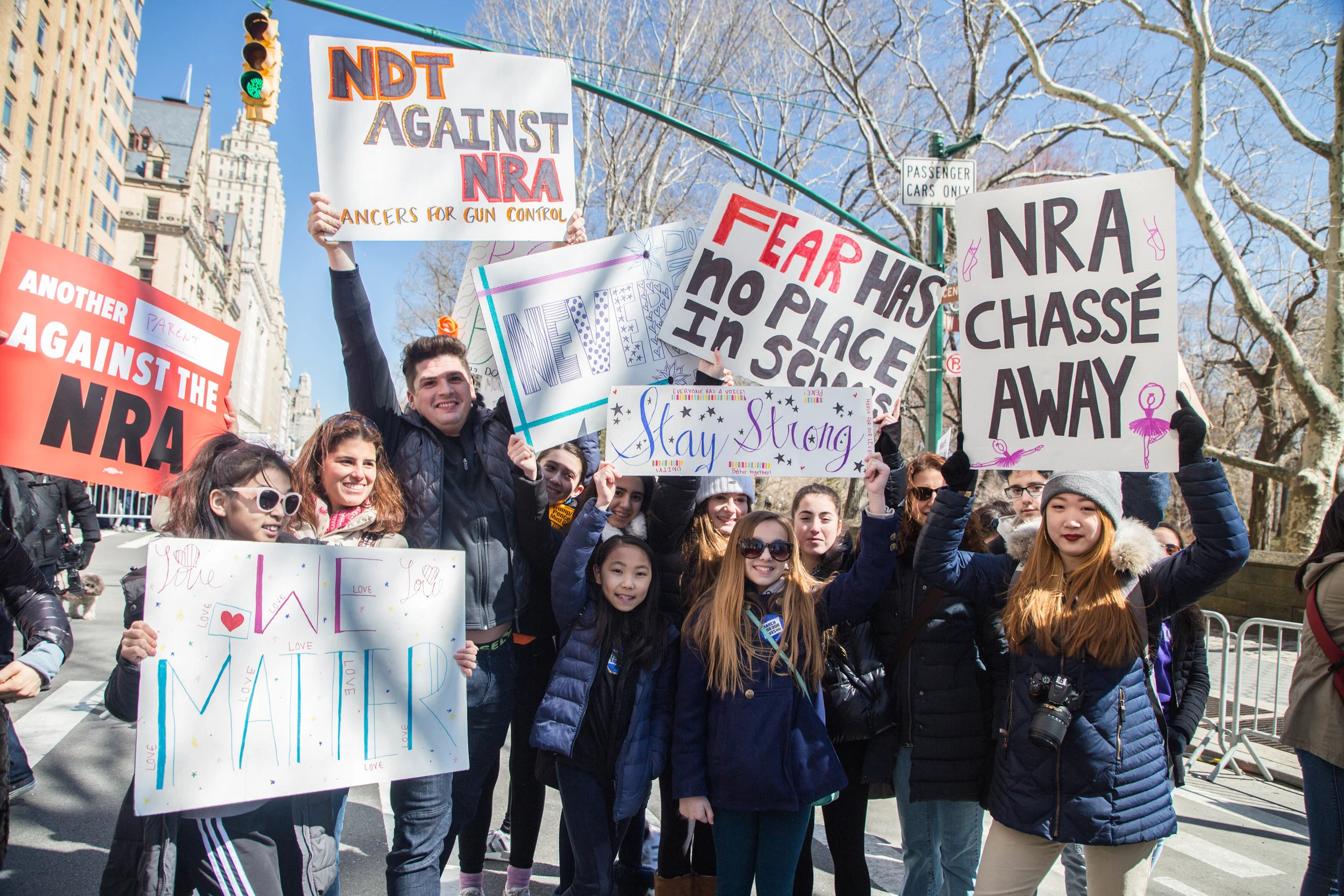 Over 200,000 protesters came out to protest the NRA in favor of Gun Reform. AG Eric Schneiderman joined the march.