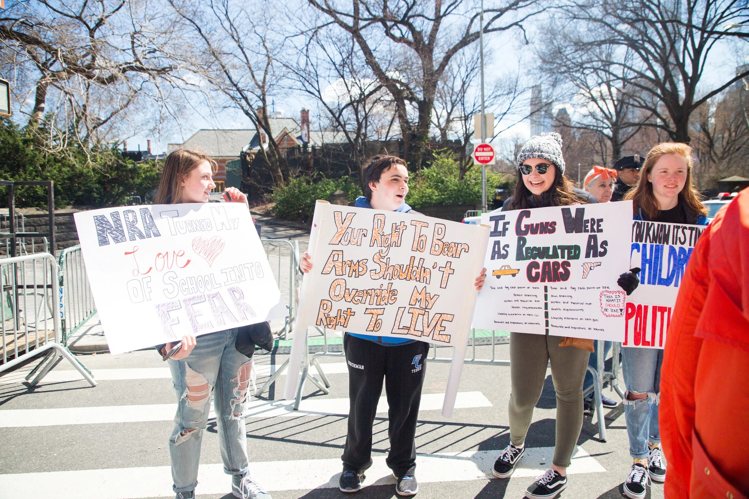Over 200,000 protesters came out to protest the NRA in favor of Gun Reform. AG Eric Schneiderman joined the march.
