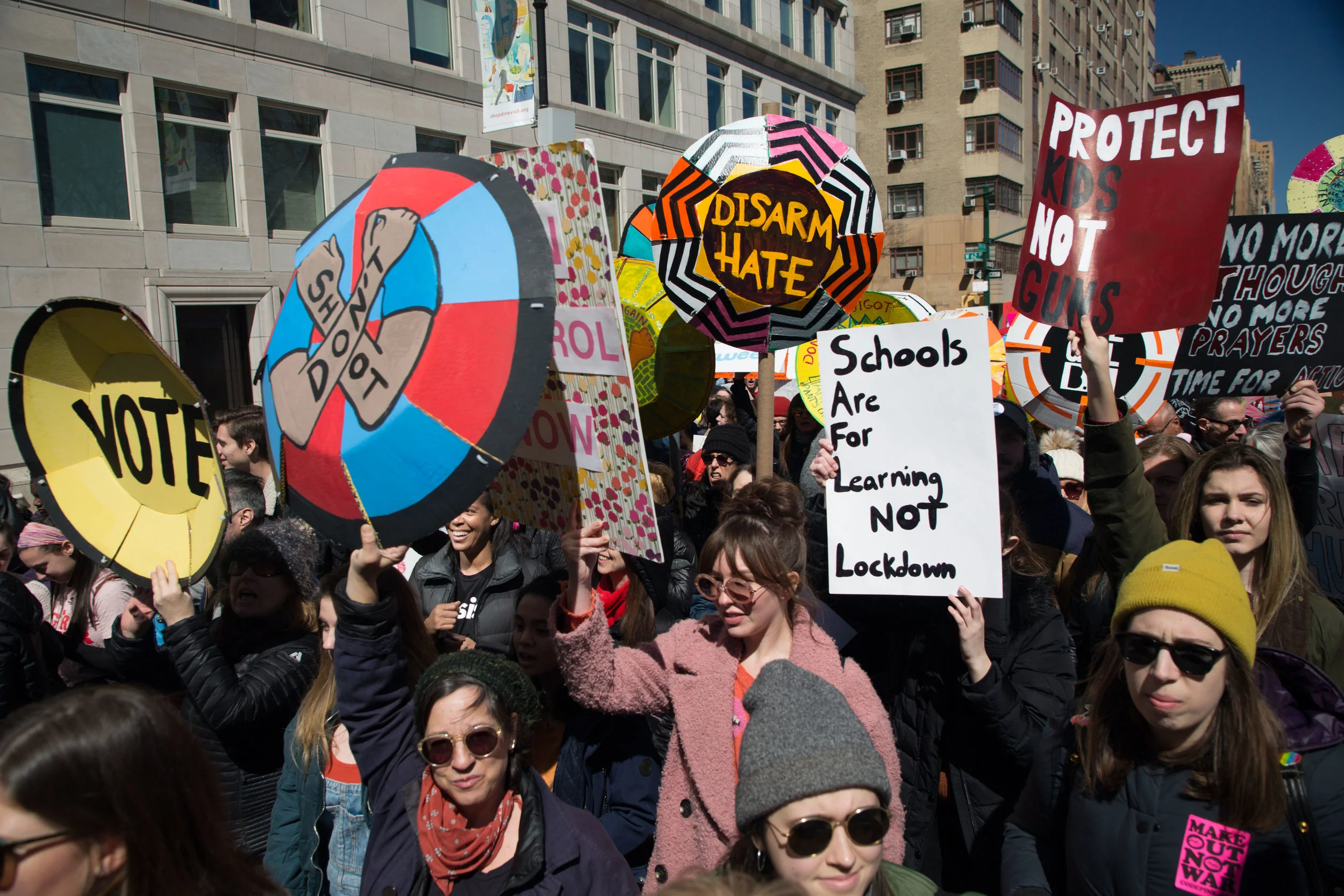 Over 200,000 protesters came out to protest the NRA in favor of Gun Reform. AG Eric Schneiderman joined the march.