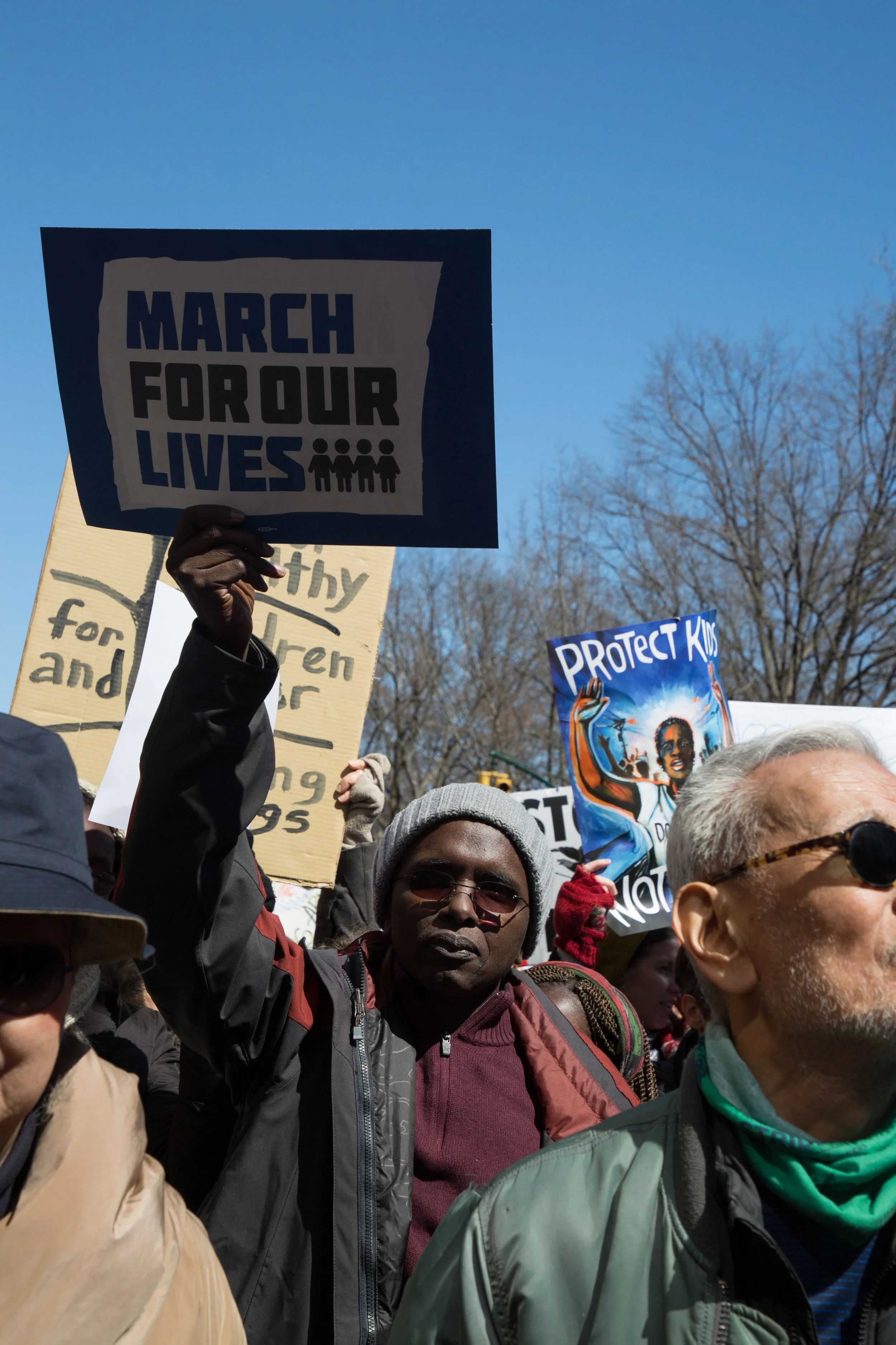 Over 200,000 protesters came out to protest the NRA in favor of Gun Reform. AG Eric Schneiderman joined the march.