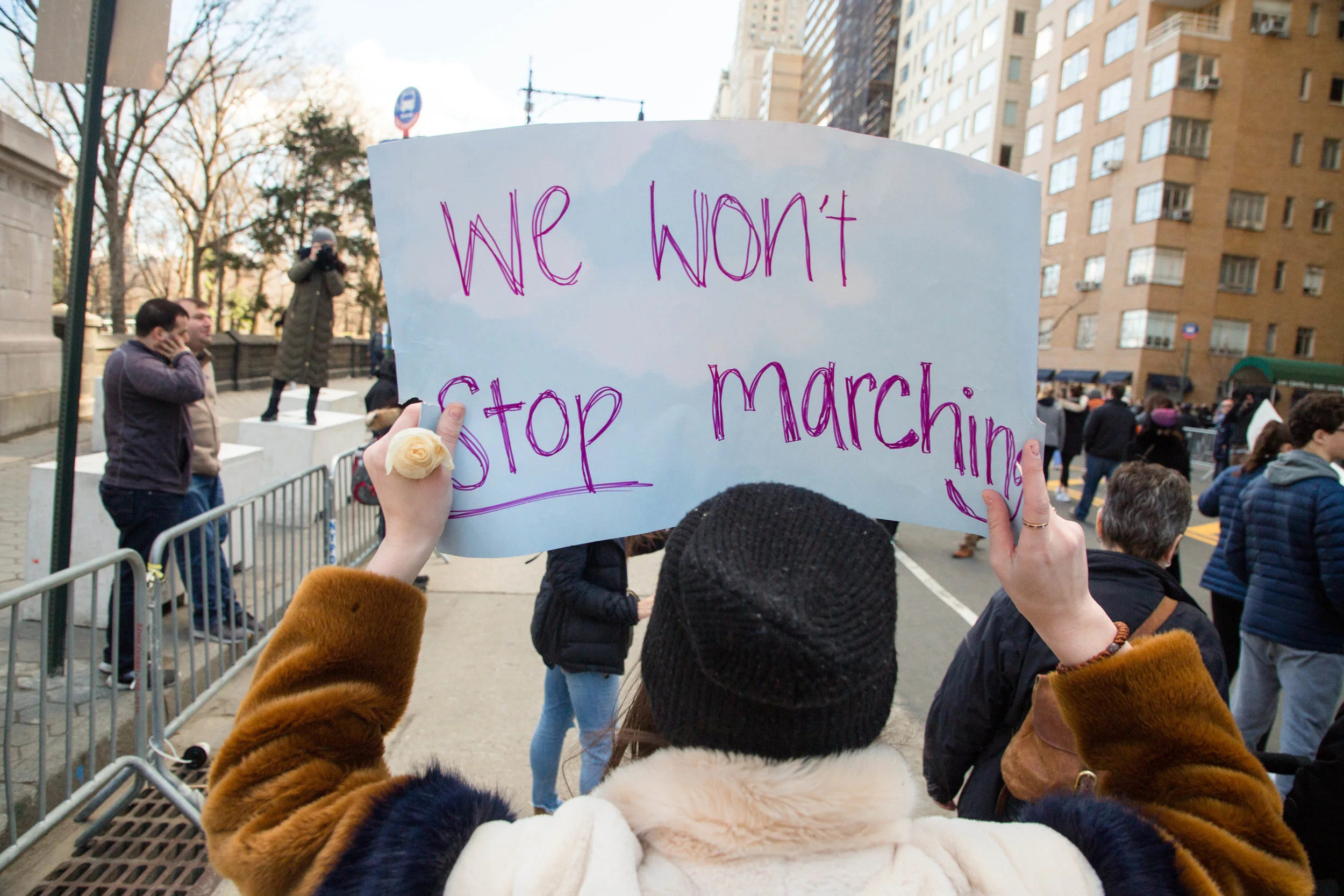 Over 200,000 protesters came out to protest the NRA in favor of Gun Reform. AG Eric Schneiderman joined the march.