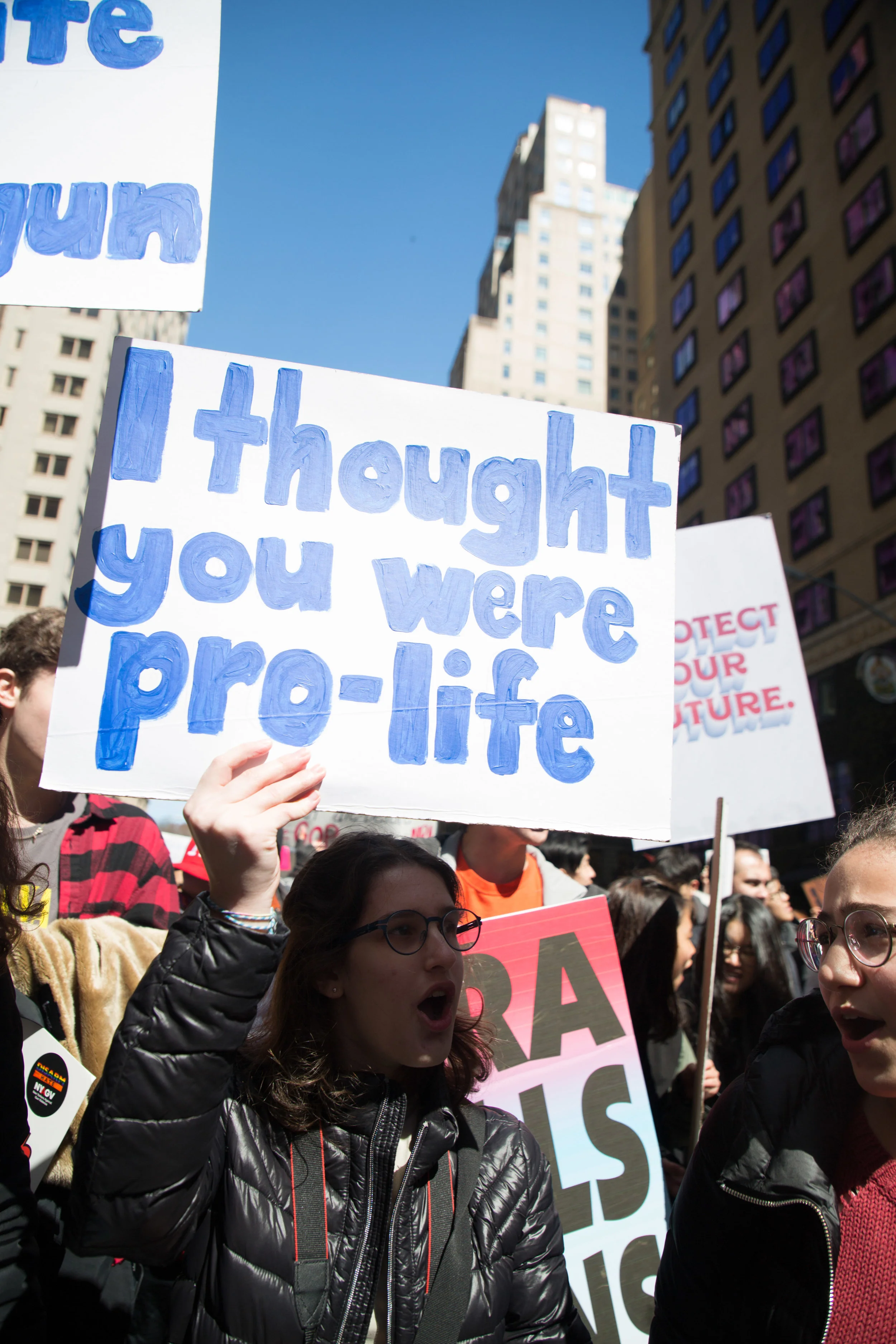 Over 200,000 protesters came out to protest the NRA in favor of Gun Reform. AG Eric Schneiderman joined the march.