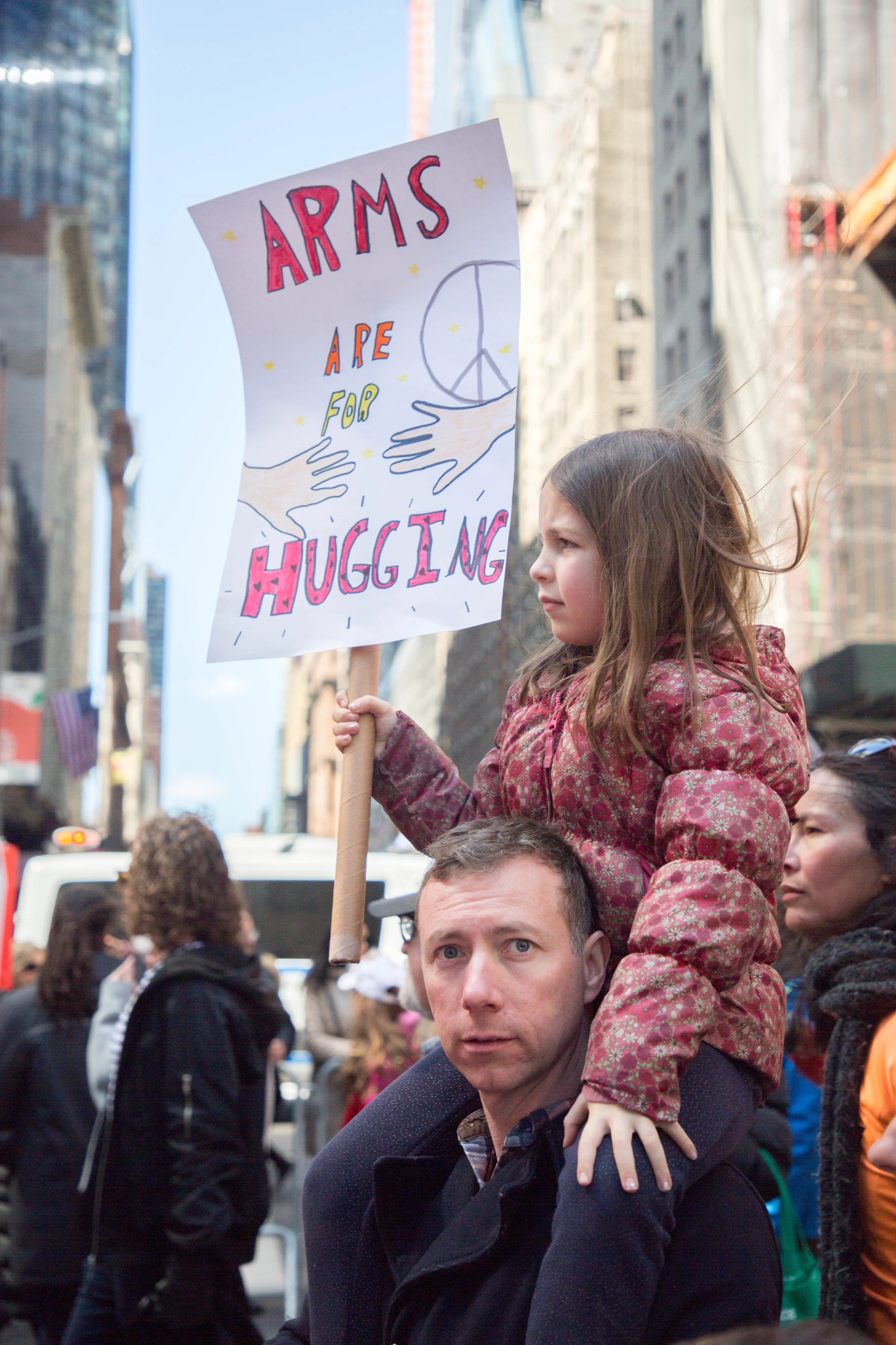 Over 200,000 protesters came out to protest the NRA in favor of Gun Reform. AG Eric Schneiderman joined the march.