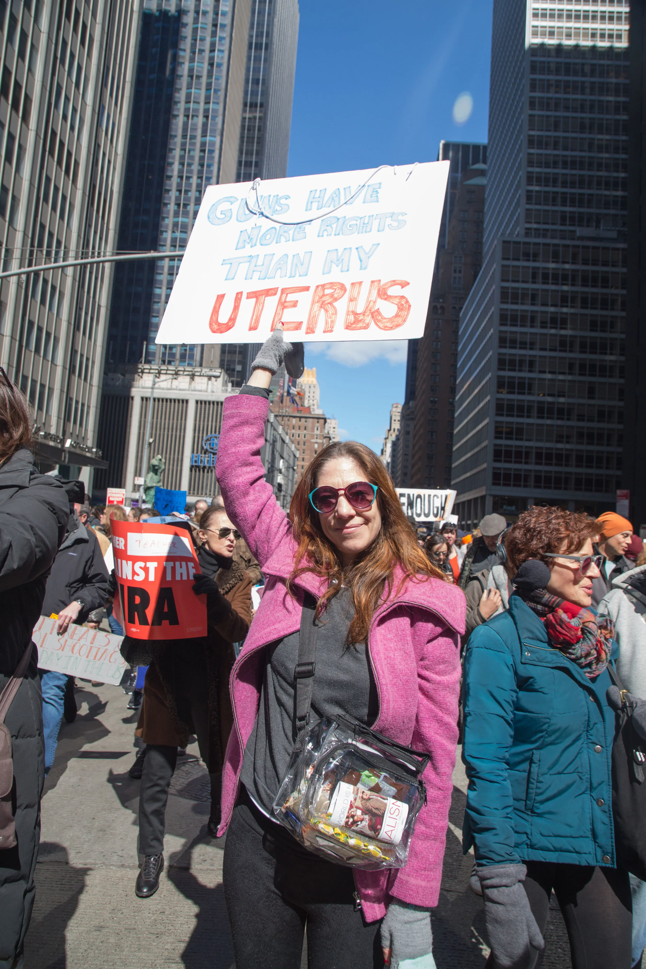 Over 200,000 protesters came out to protest the NRA in favor of Gun Reform. AG Eric Schneiderman joined the march.