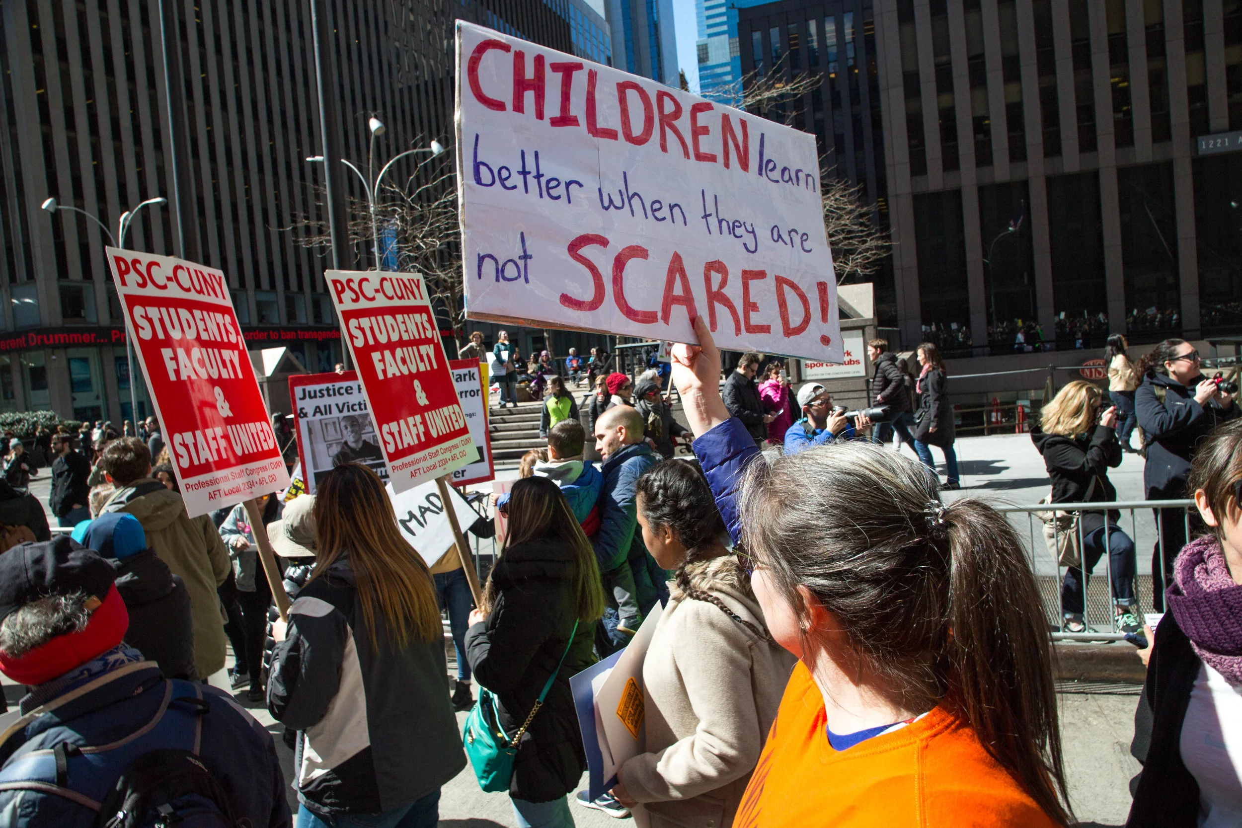 Over 200,000 protesters came out to protest the NRA in favor of Gun Reform. AG Eric Schneiderman joined the march.