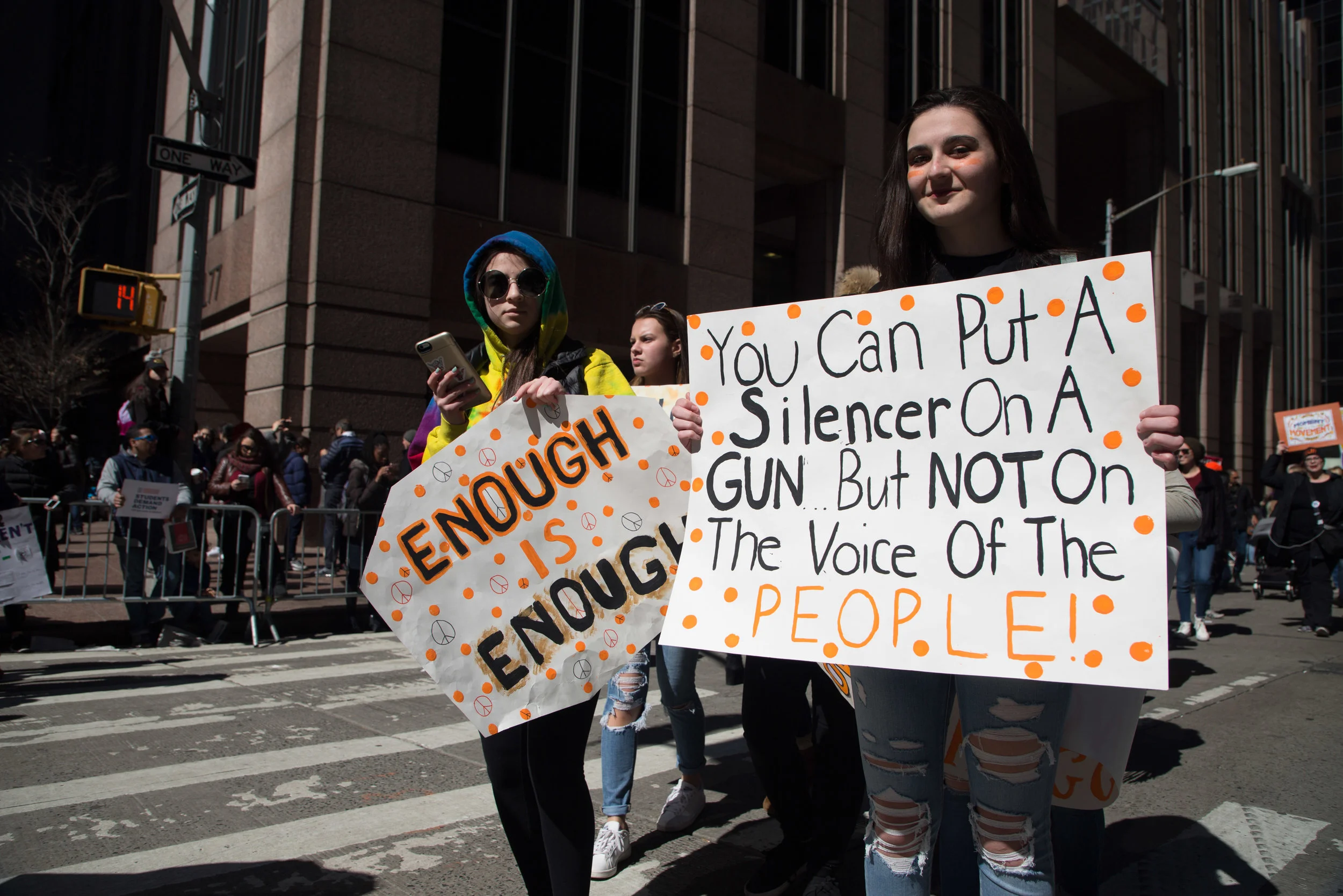Over 200,000 protesters came out to protest the NRA in favor of Gun Reform. AG Eric Schneiderman joined the march.