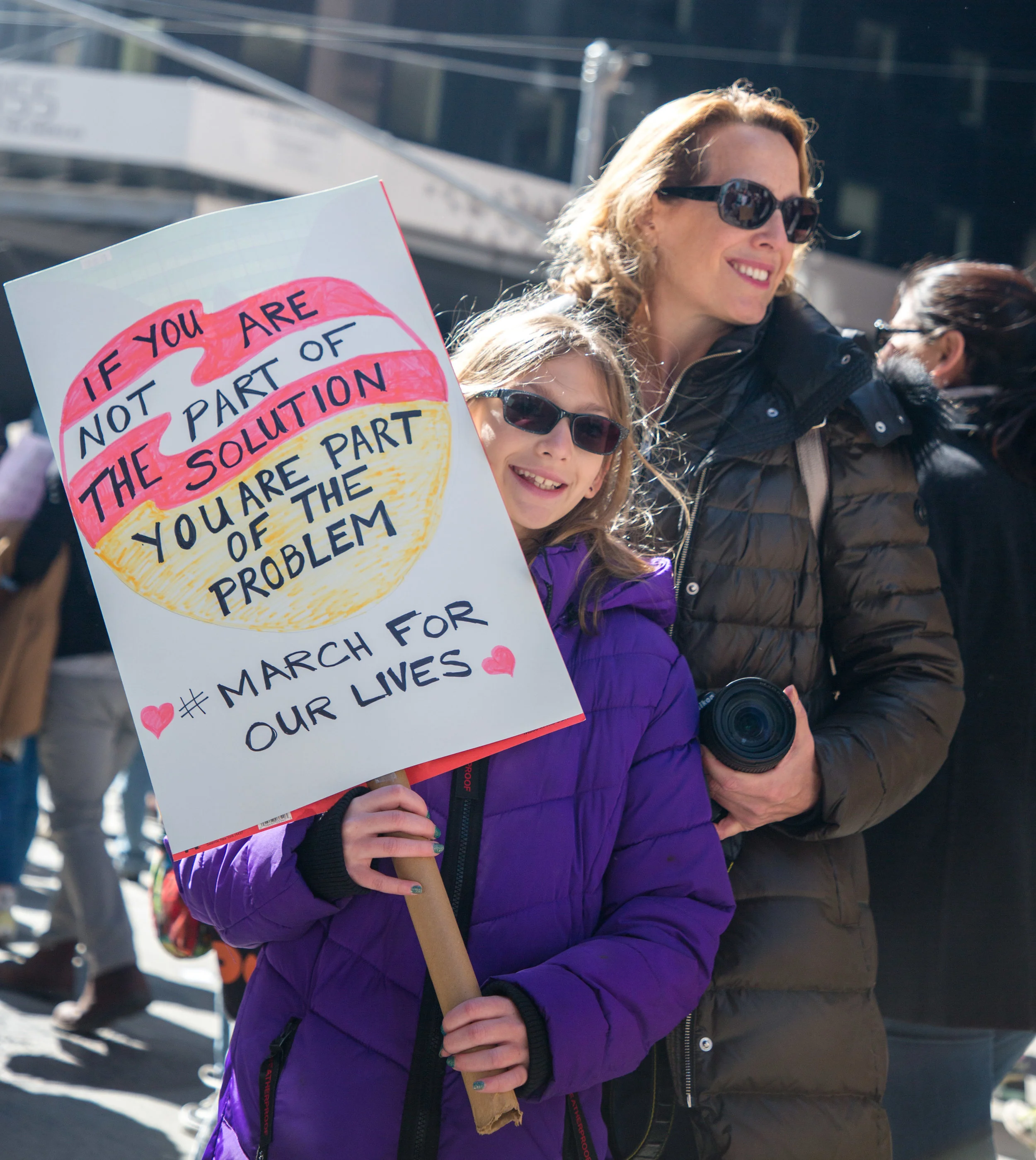 Over 200,000 protesters came out to protest the NRA in favor of Gun Reform. AG Eric Schneiderman joined the march.