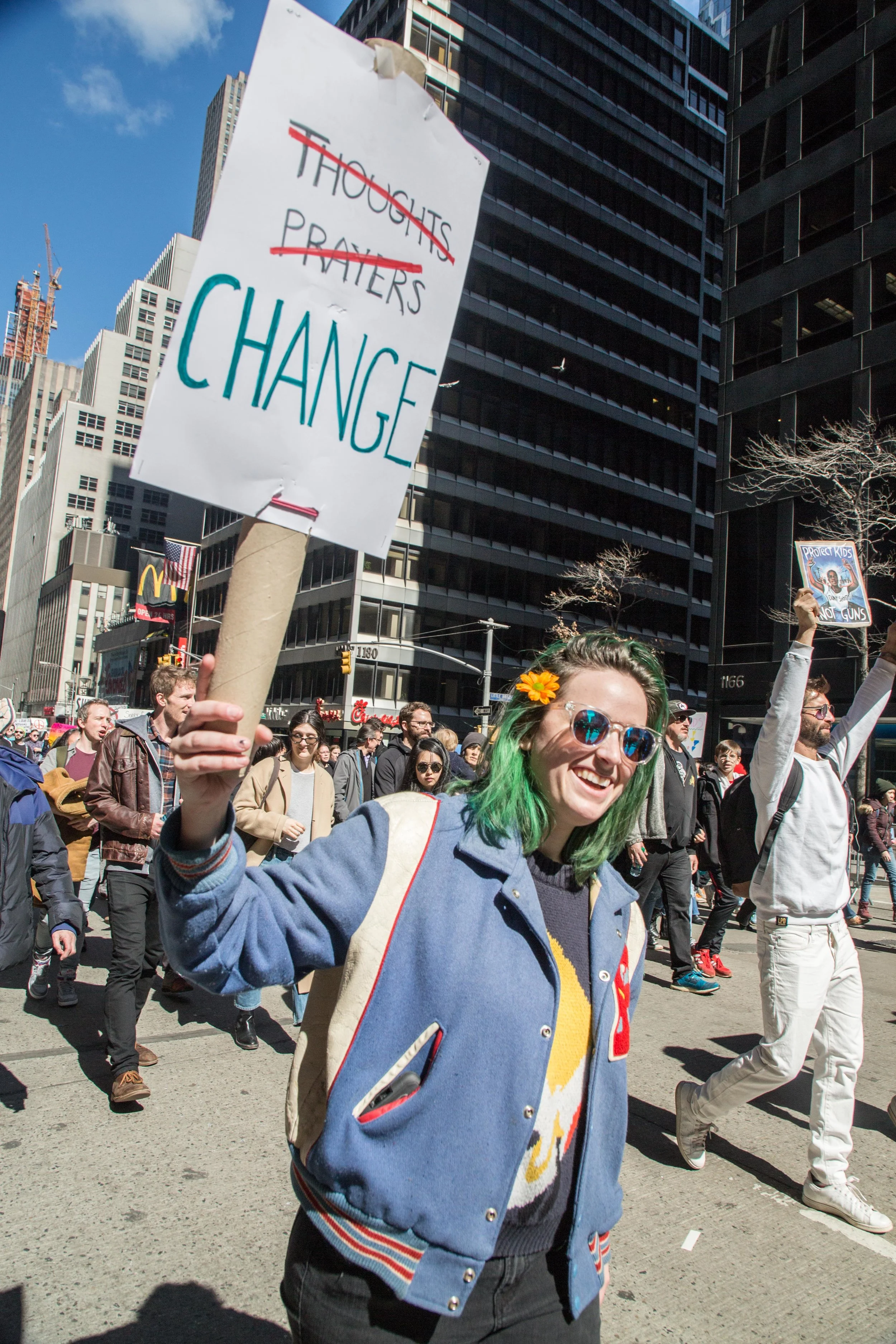 Over 200,000 protesters came out to protest the NRA in favor of Gun Reform. AG Eric Schneiderman joined the march.