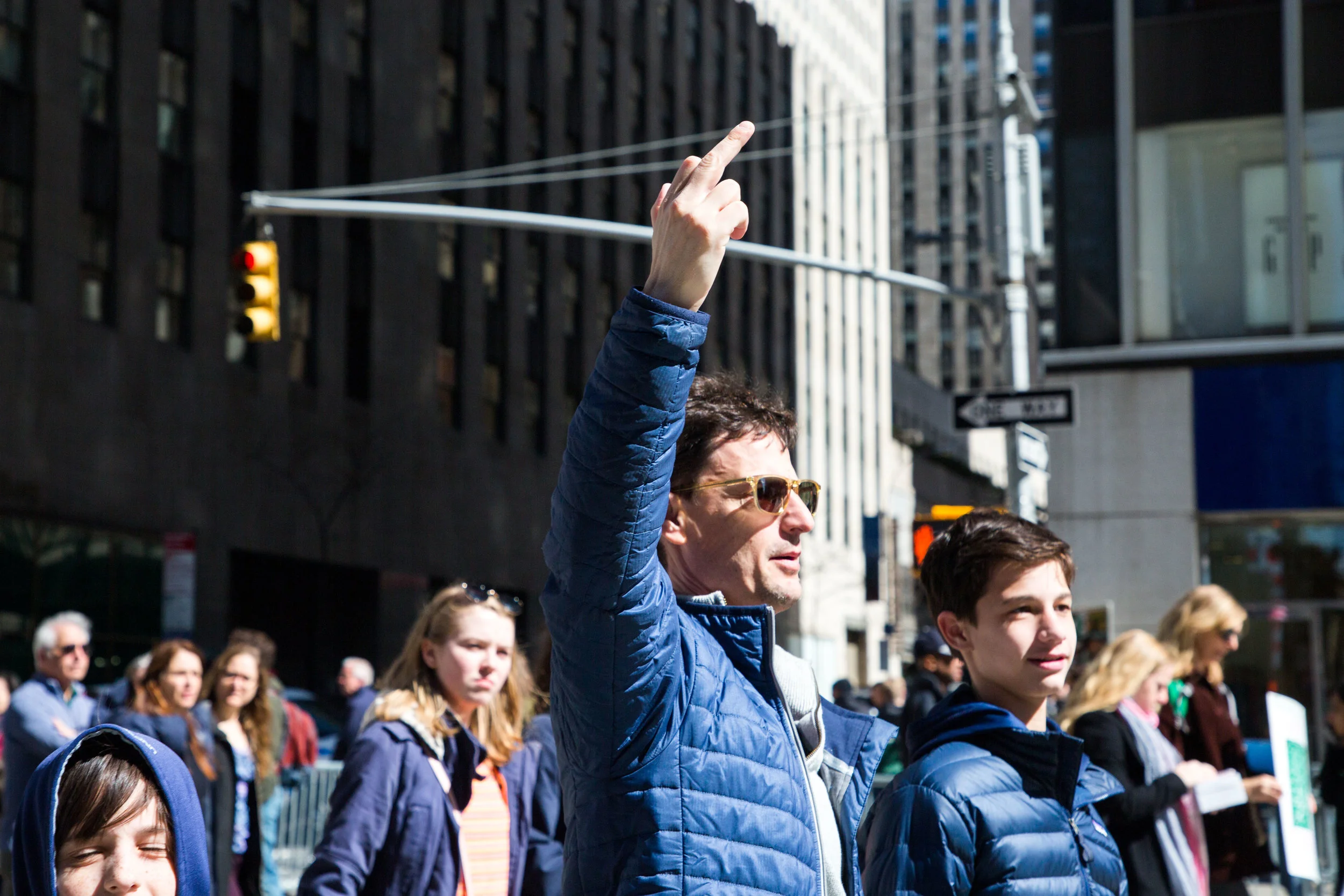 Over 200,000 protesters came out to protest the NRA in favor of Gun Reform. AG Eric Schneiderman joined the march.