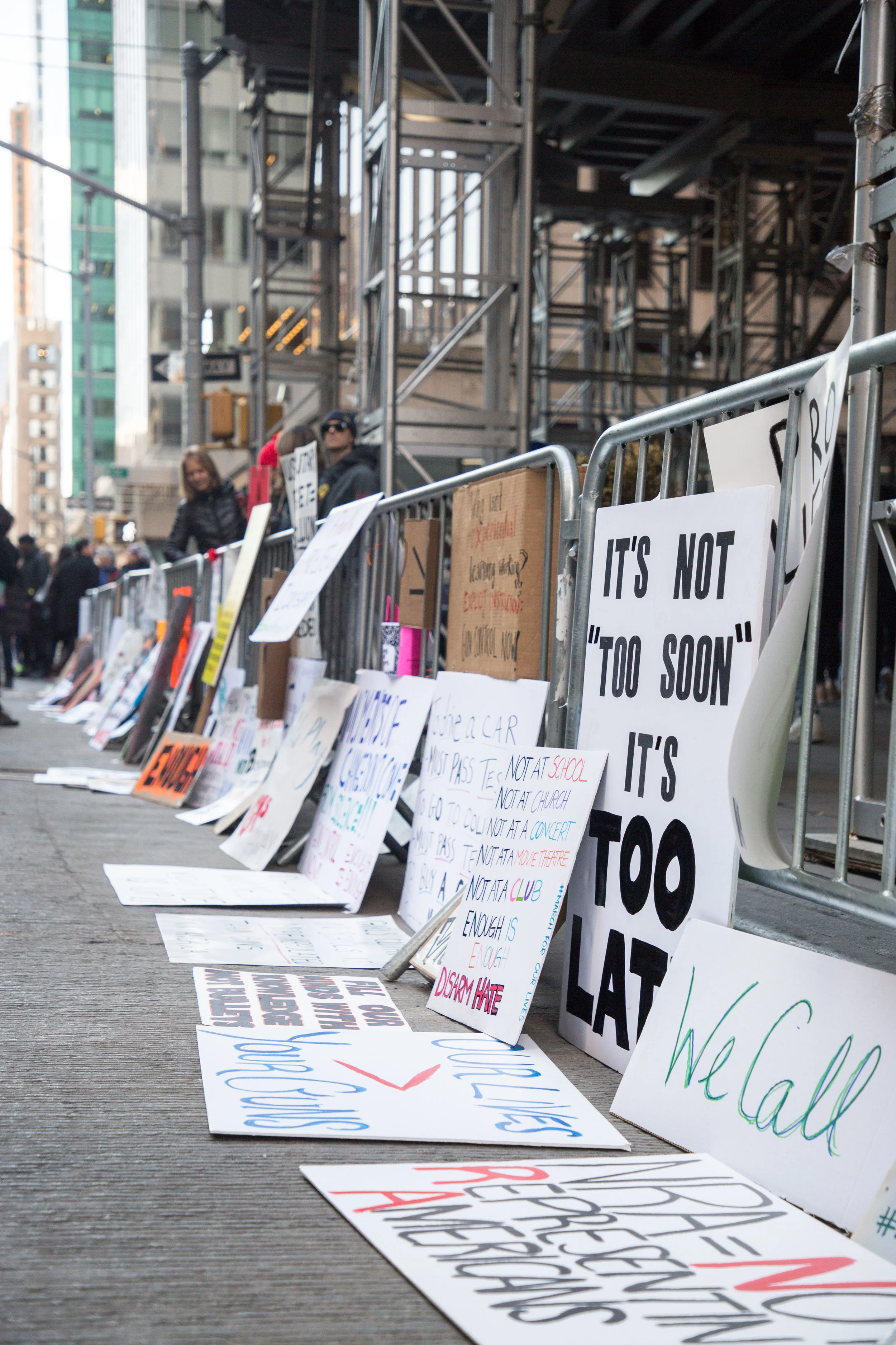 Over 200,000 protesters came out to protest the NRA in favor of Gun Reform. AG Eric Schneiderman joined the march.