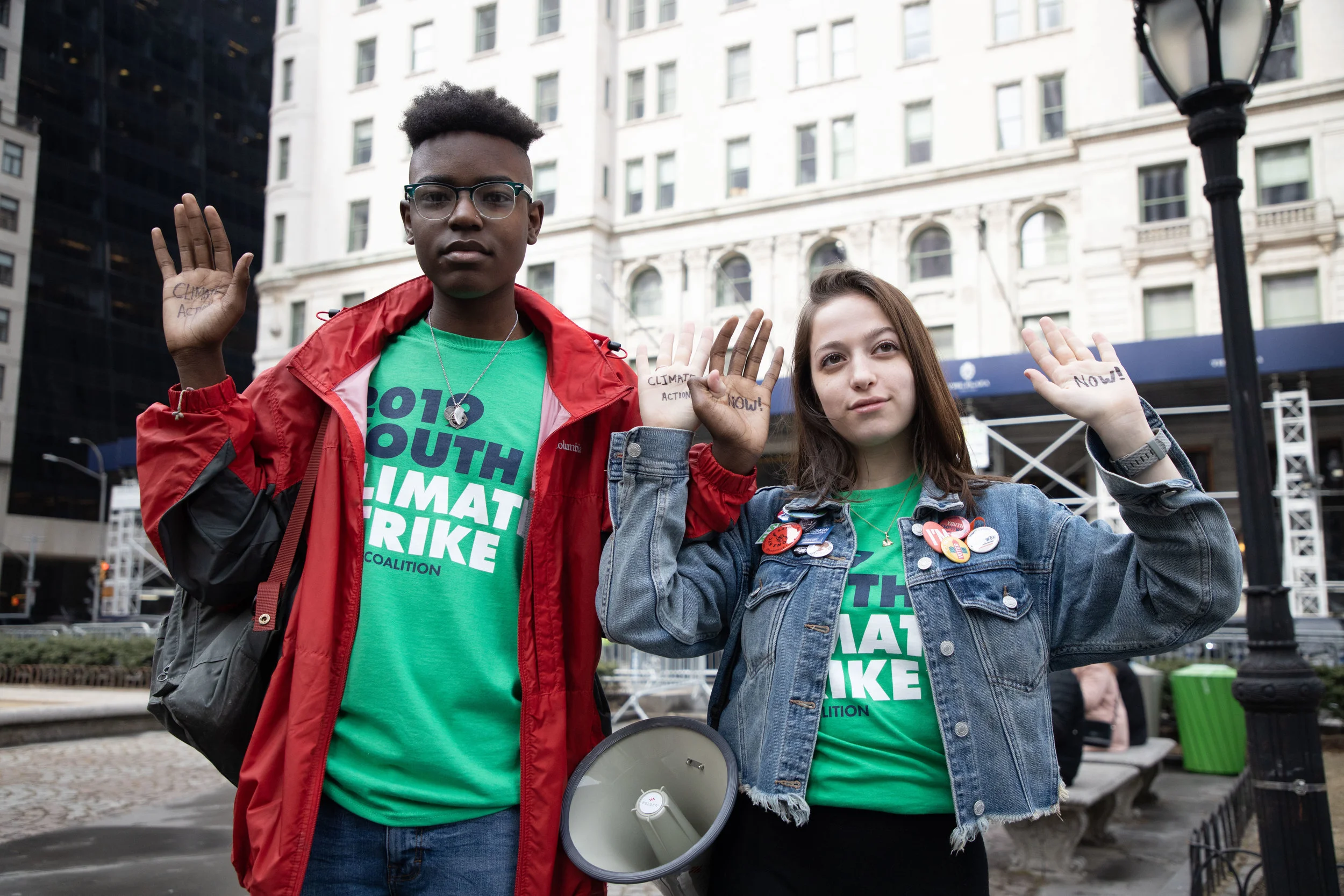 Sit-in at Koch Brothers organized by March On and Katie Eder