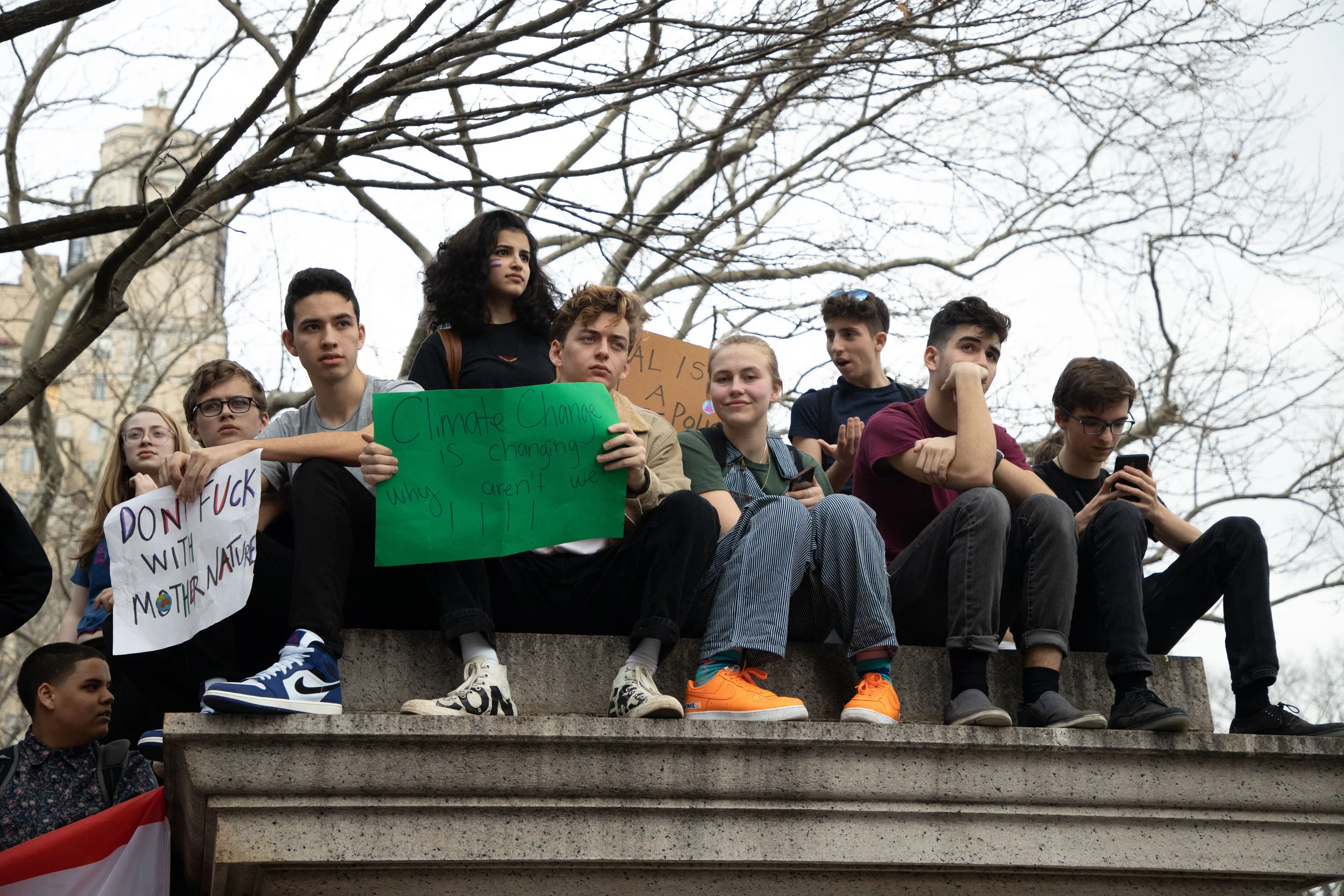 Sit-in at Koch Brothers organized by March On and Katie Eder