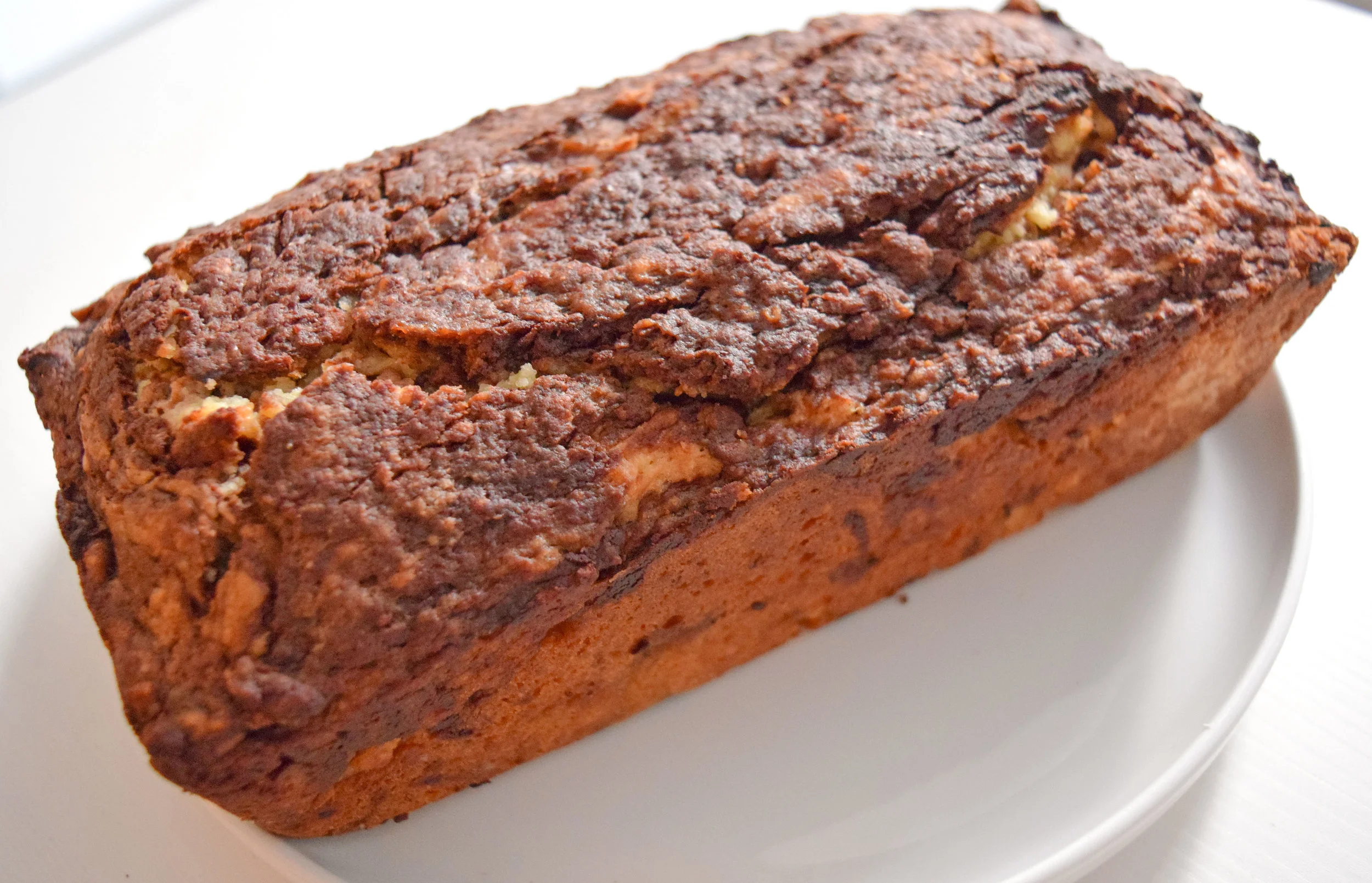peanut butter chocolate banana bread