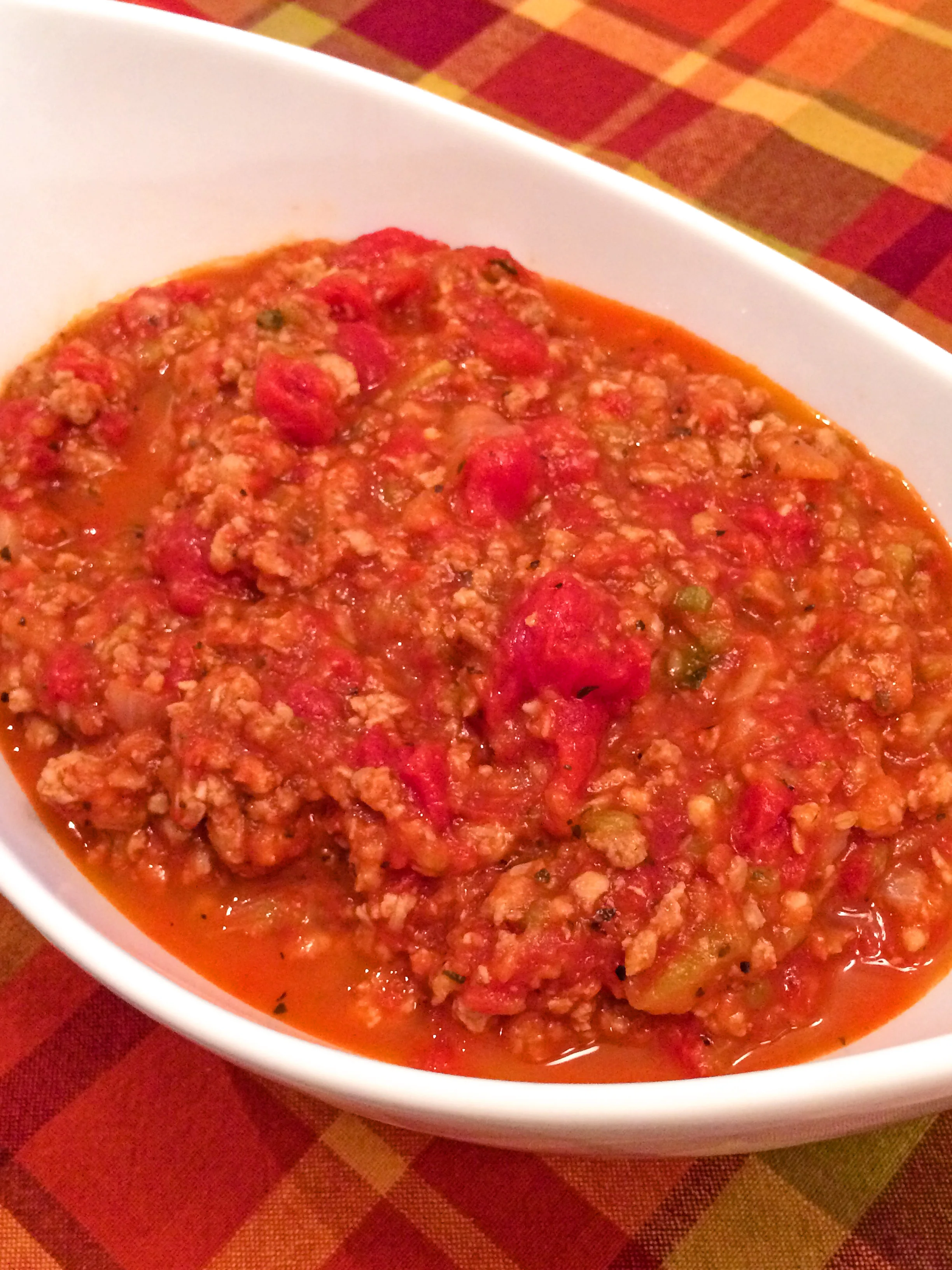 zucchini and turkey sausage stew