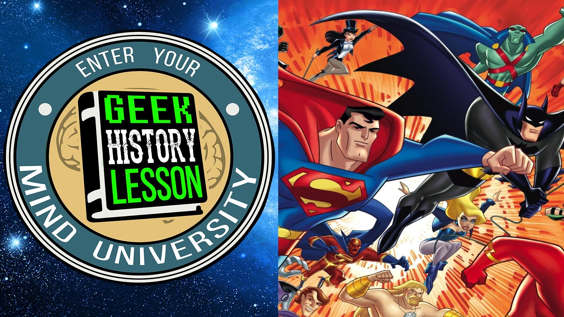 GHL 312 - Best DC Animated Shows with Sam Humphries — Geek History Lesson