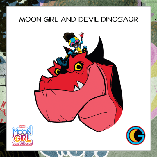 Moon Girl and Devil Dinosaur Concept Art Revealed