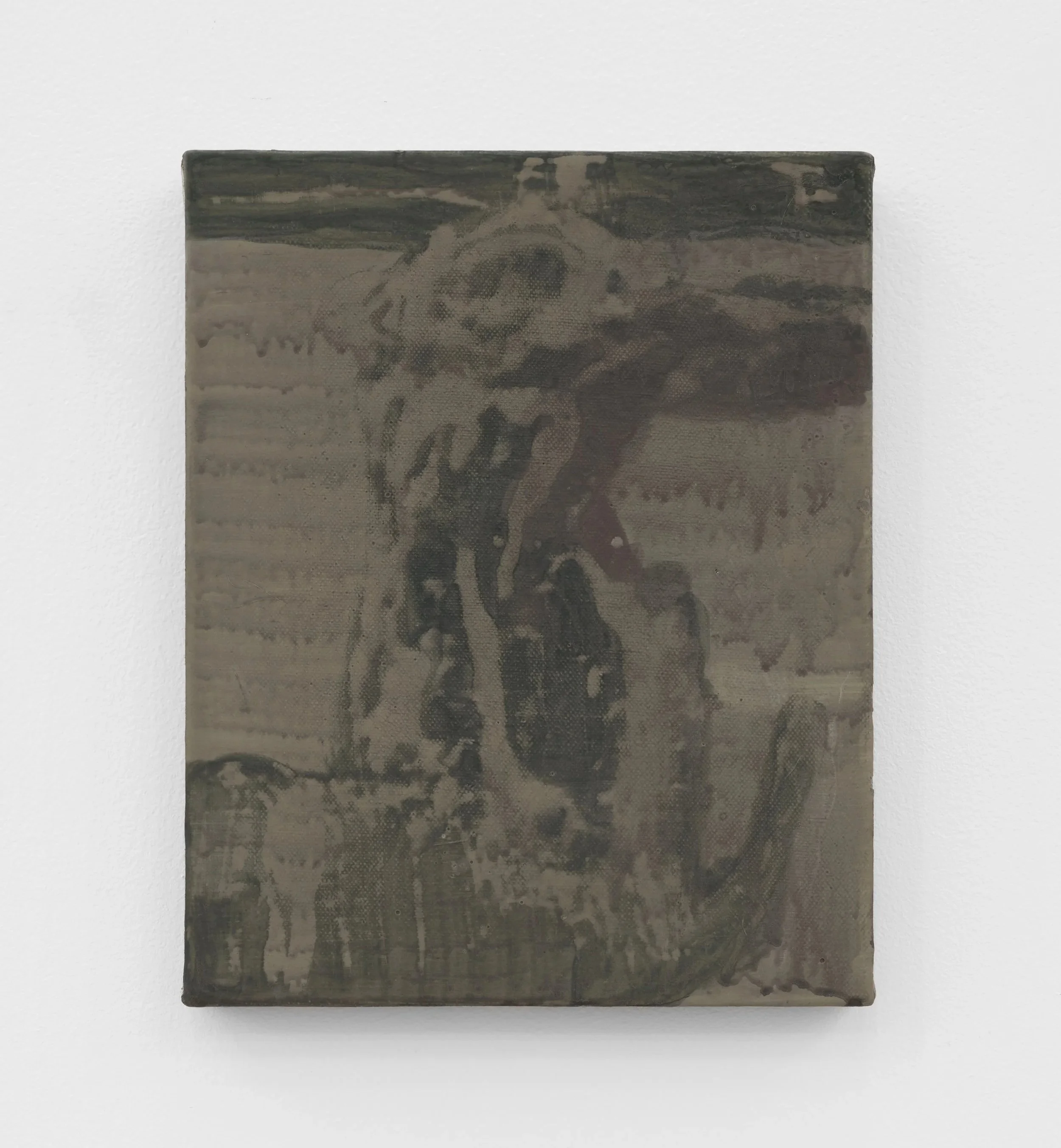    Apollo, I Take It Back     2024  10 x 8 in&nbsp;  Distemper on linen over panel&nbsp; 