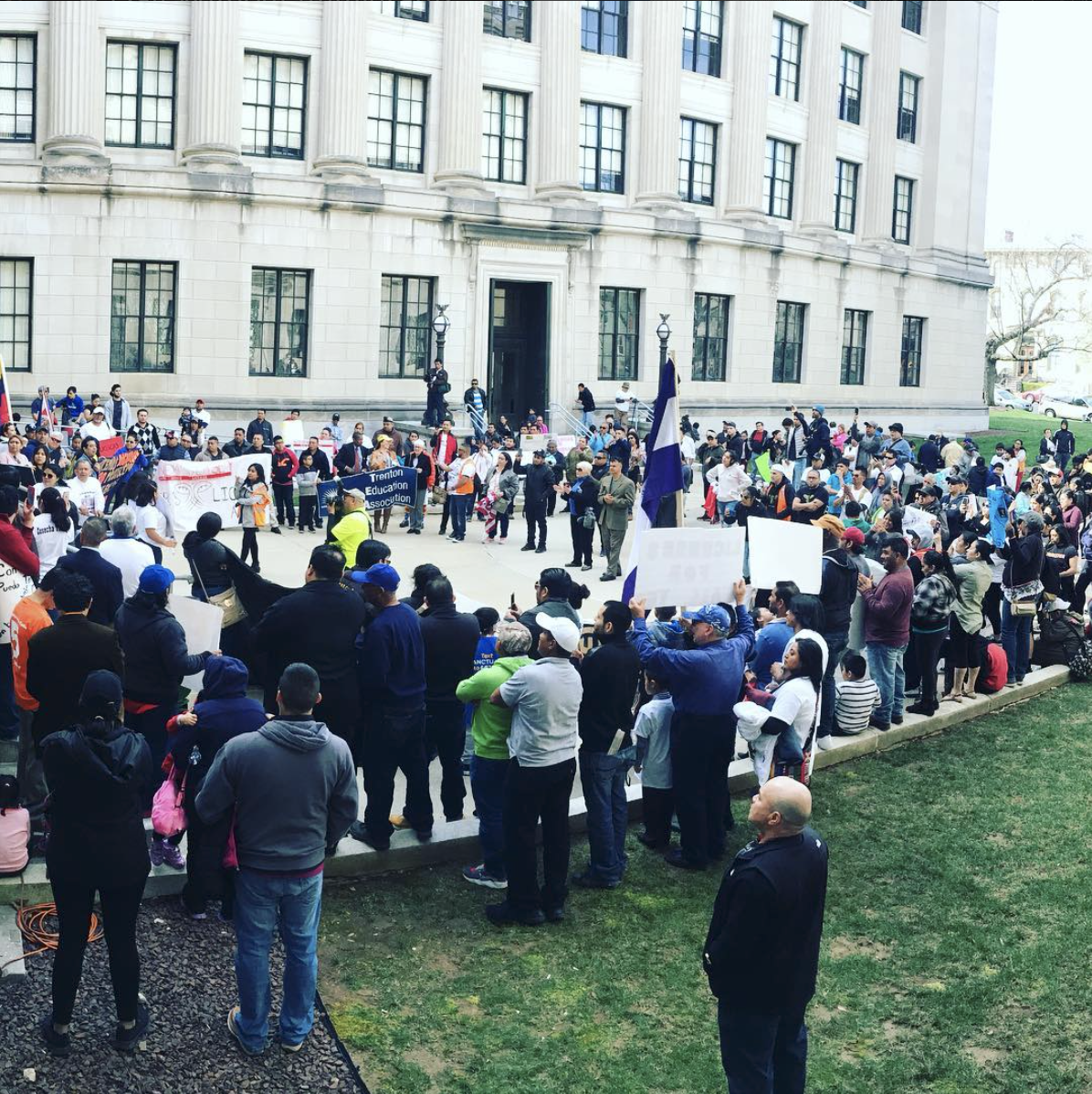 Cosecha New Jersey Marches in Trenton 4/21/18