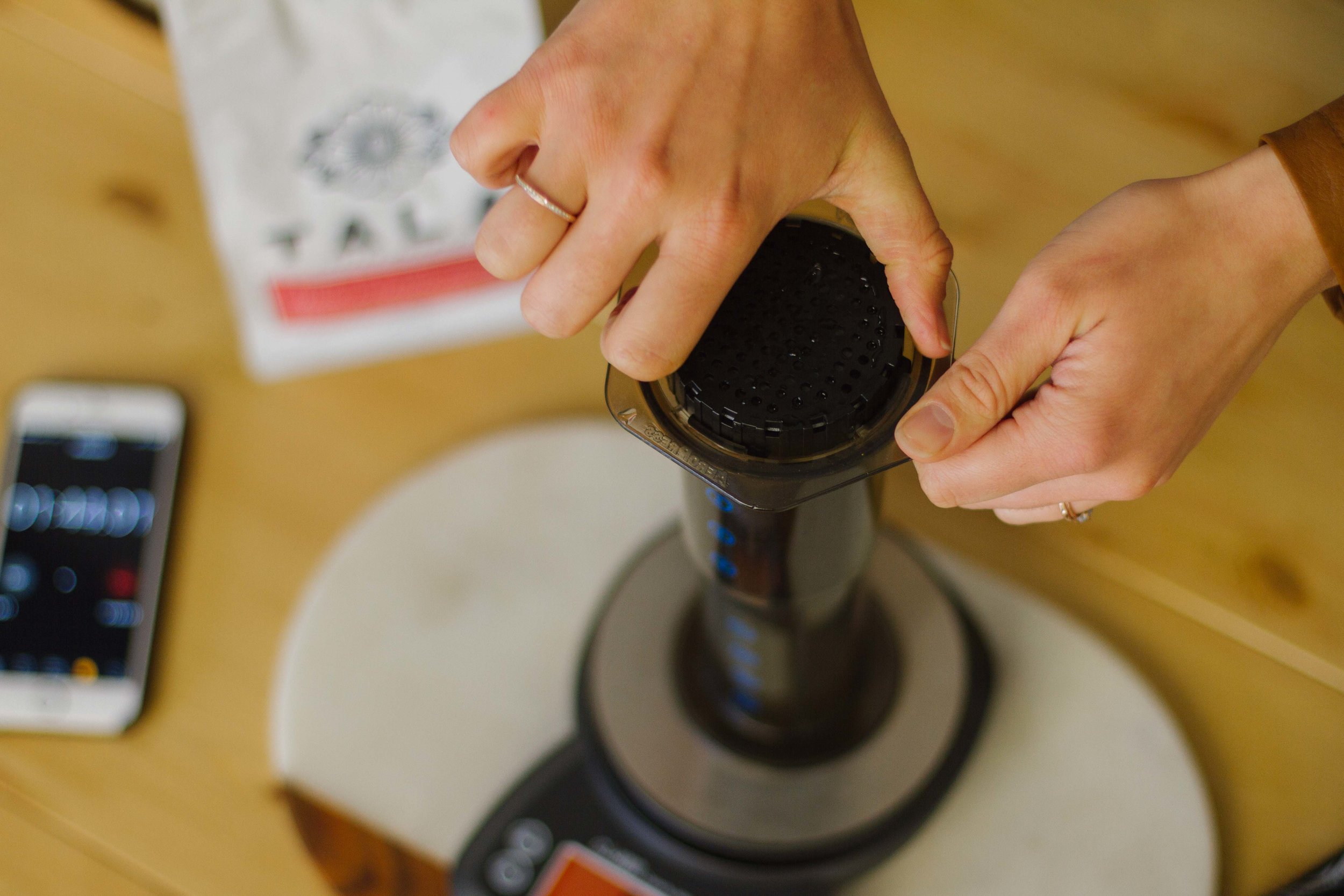 A case for the Aeropress! — Tala Coffee Roasters