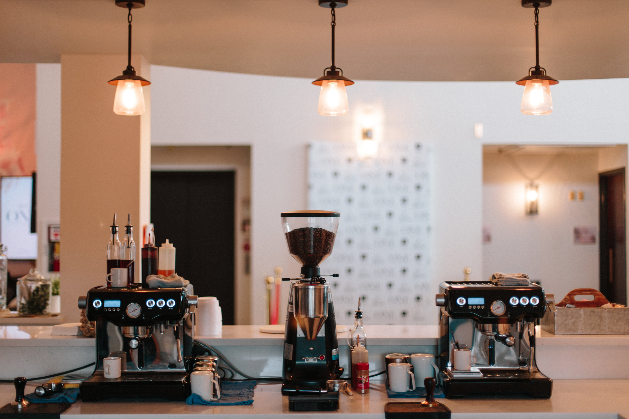 Pop-up espresso bar