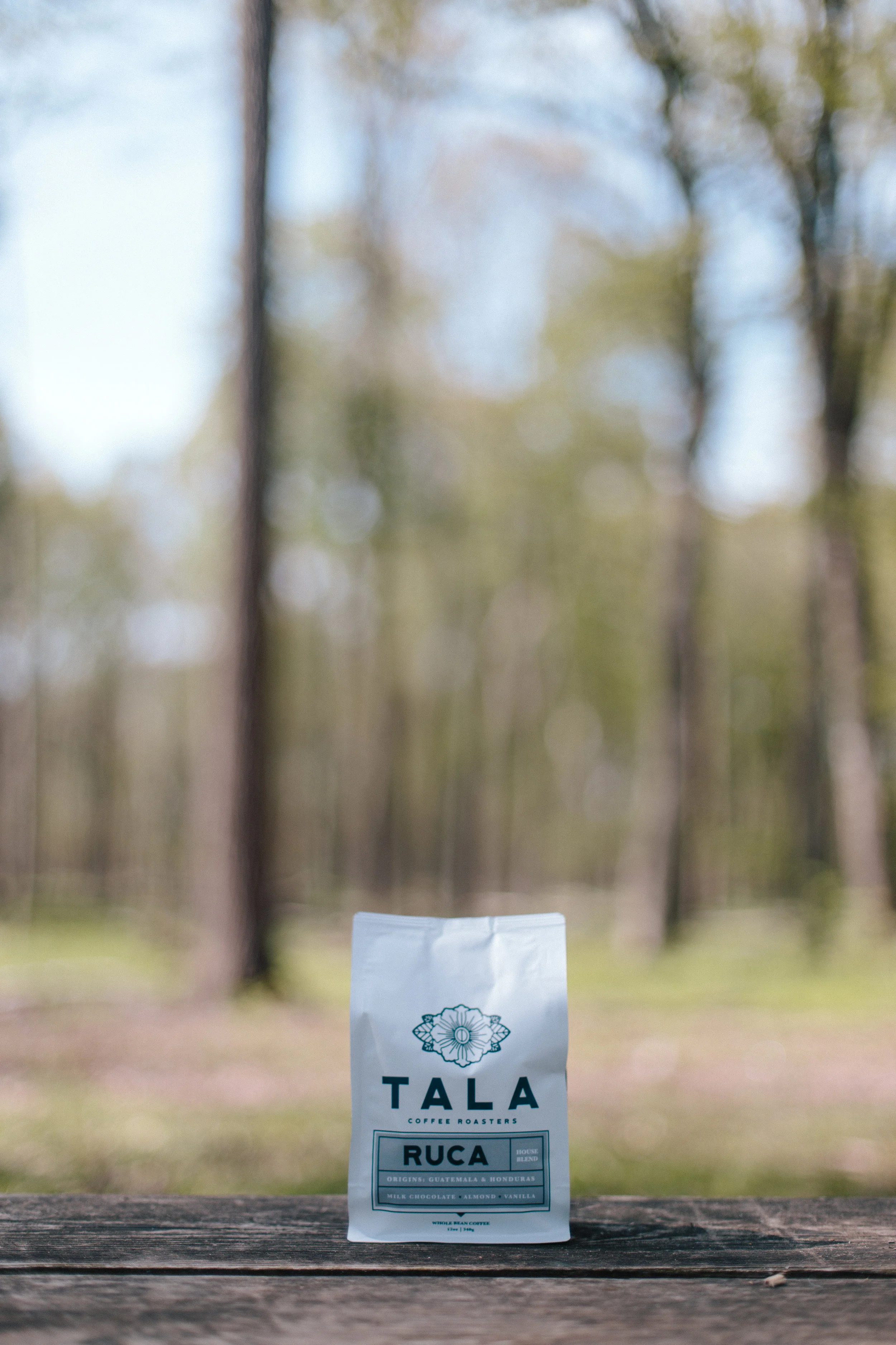 Ruca is our tried and true house blend. We love Ruca because it has a juicy sweet chocolate flavor. Complex enough to enjoy alone and goes great paired with cream, too!