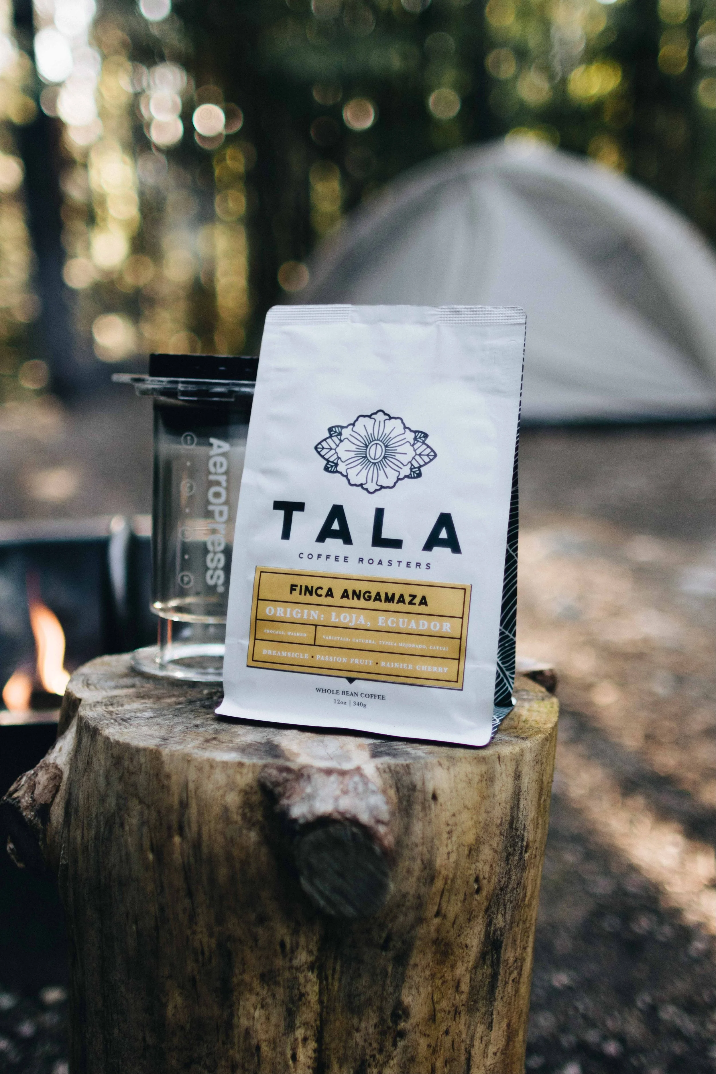 Bag of Tala Coffee Roaster's Finca Angamaza coffee beans