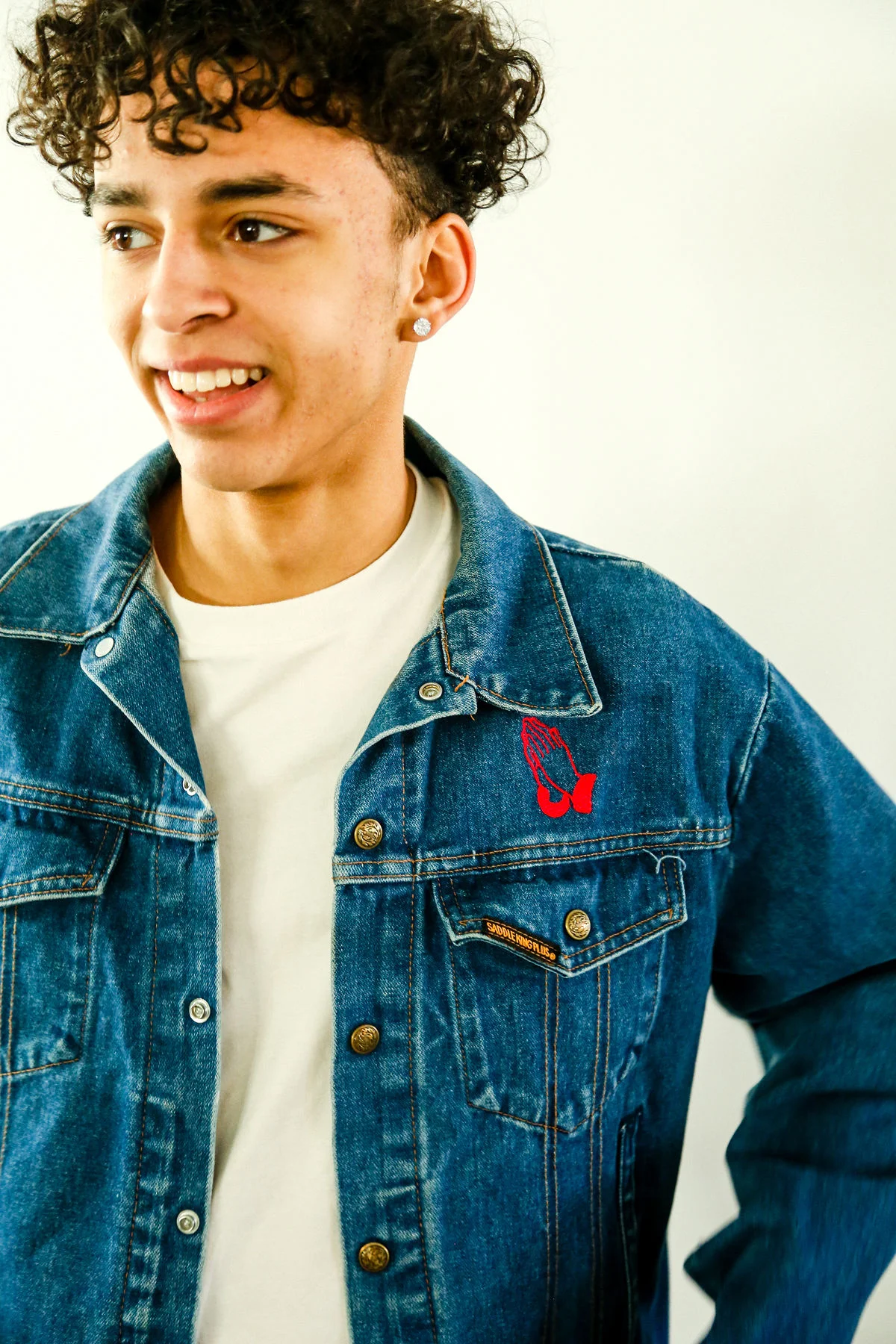 saddle king denim jacket — Freedombound