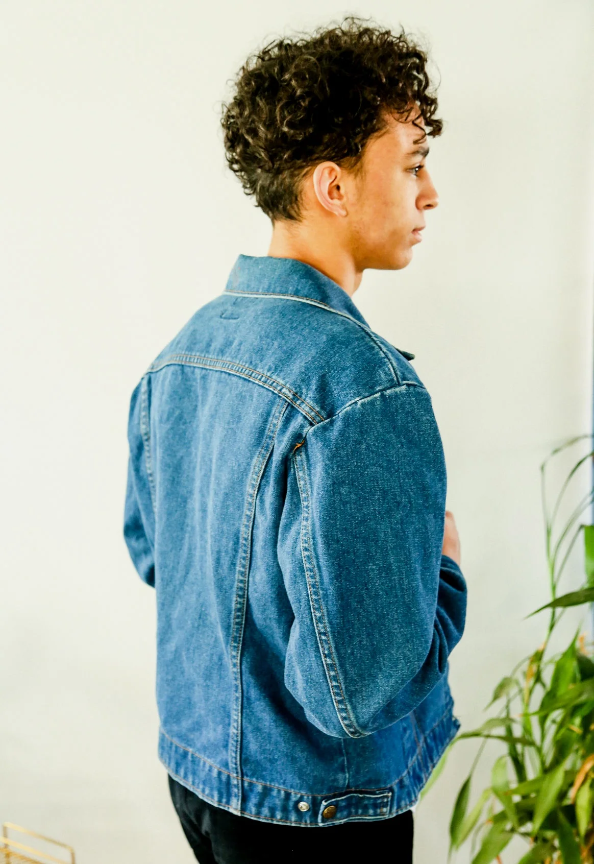 saddle king denim jacket — Freedombound