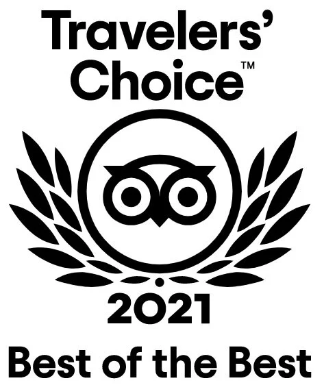 We've won a 2021 Tripadvisor Travellers Choice Award