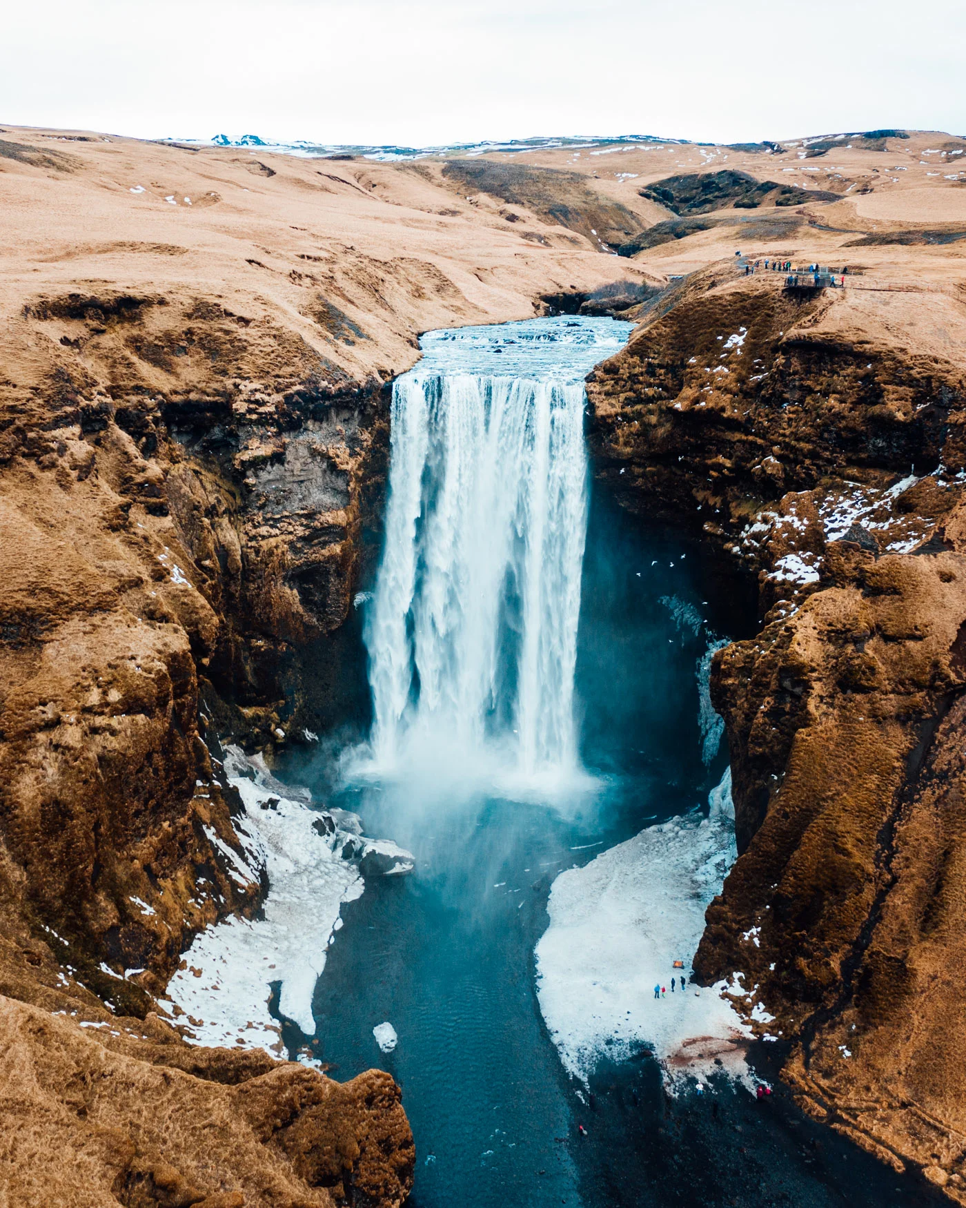 Skogafoss waterfall